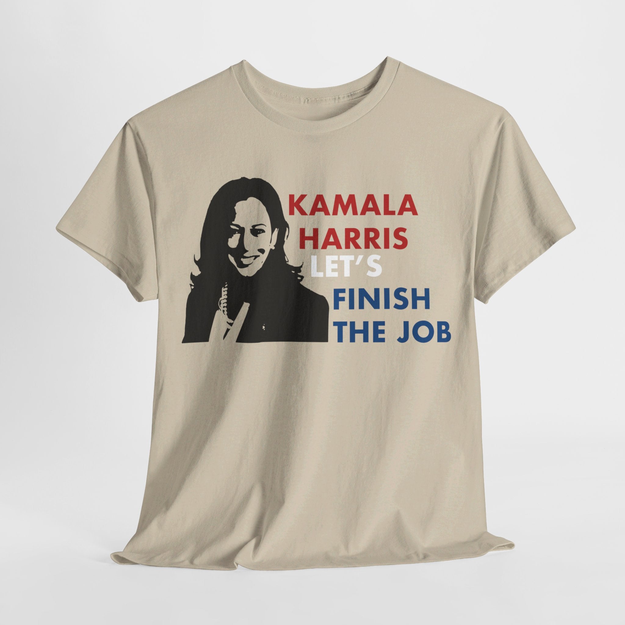 Kamala Harris Let's Finish The Job, T-Shirt