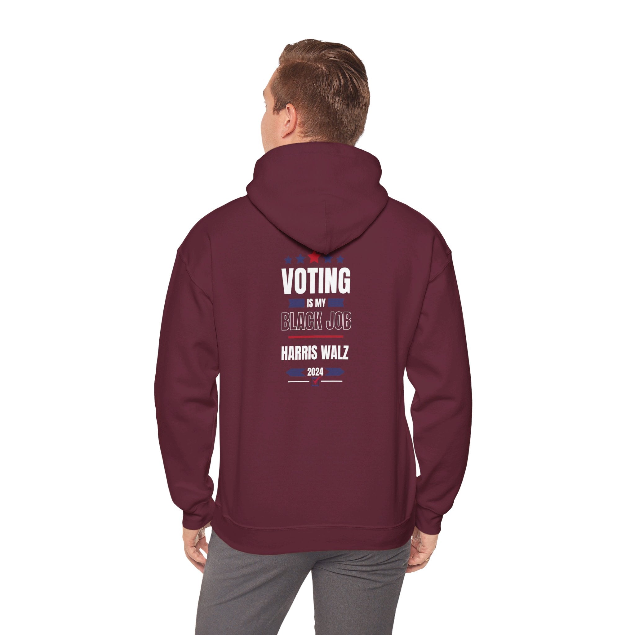 Voting Is My Black Job, Hoodie
