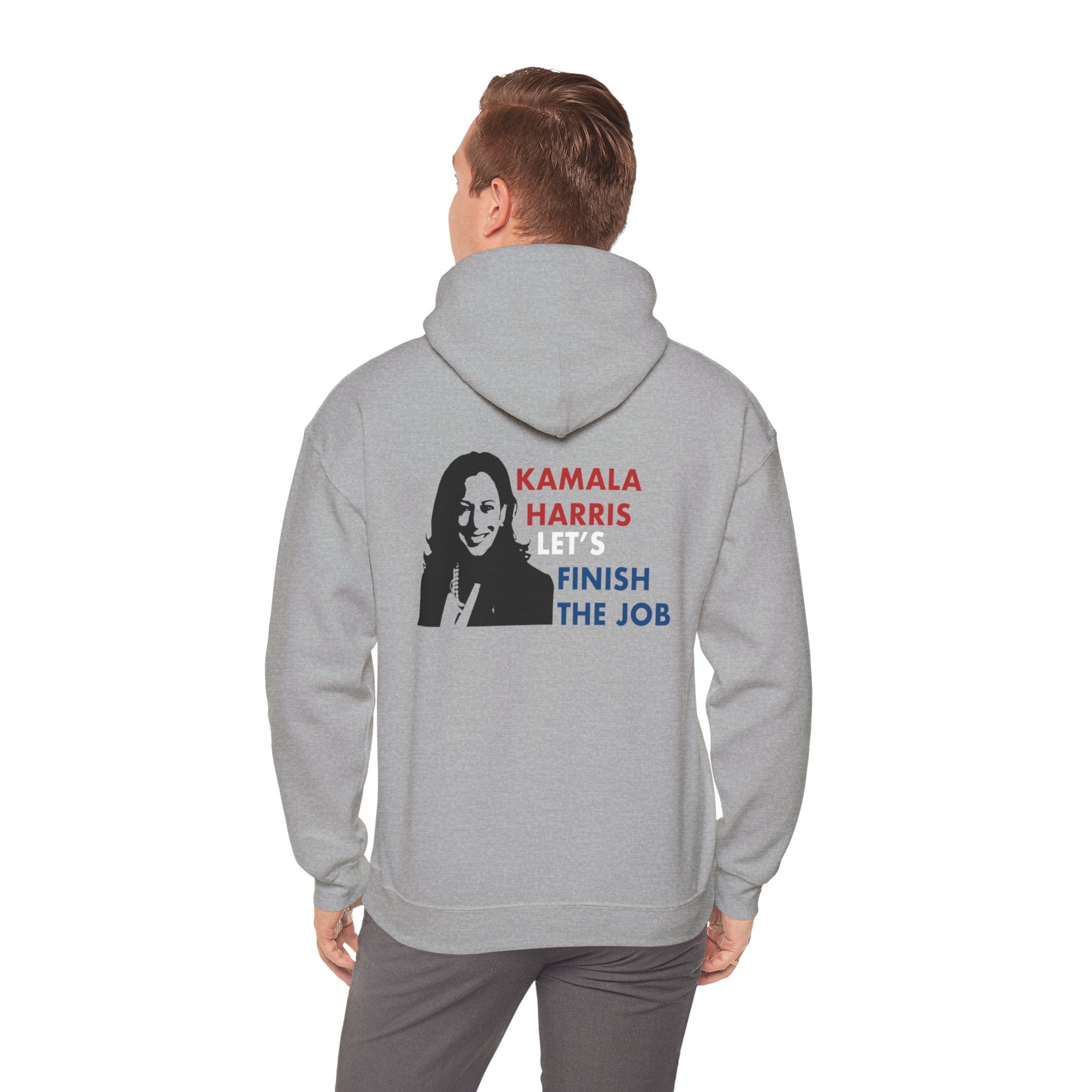 Kamala Harris Let's Finish The Job, Hoodie