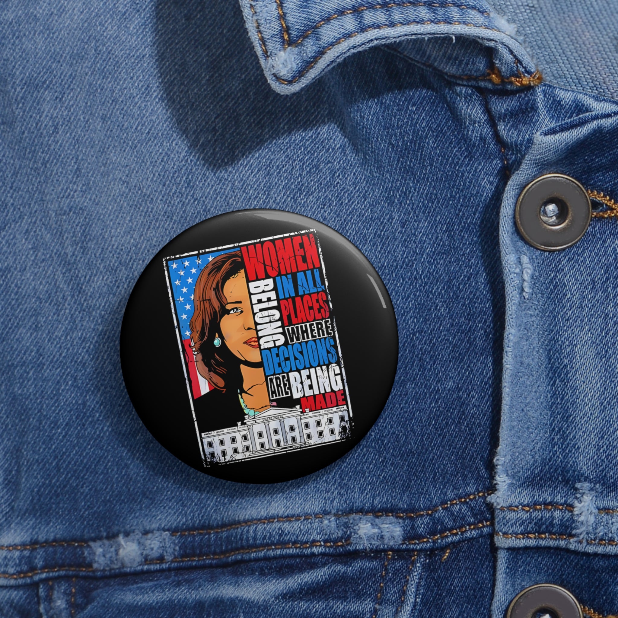 Custom Pin Buttons