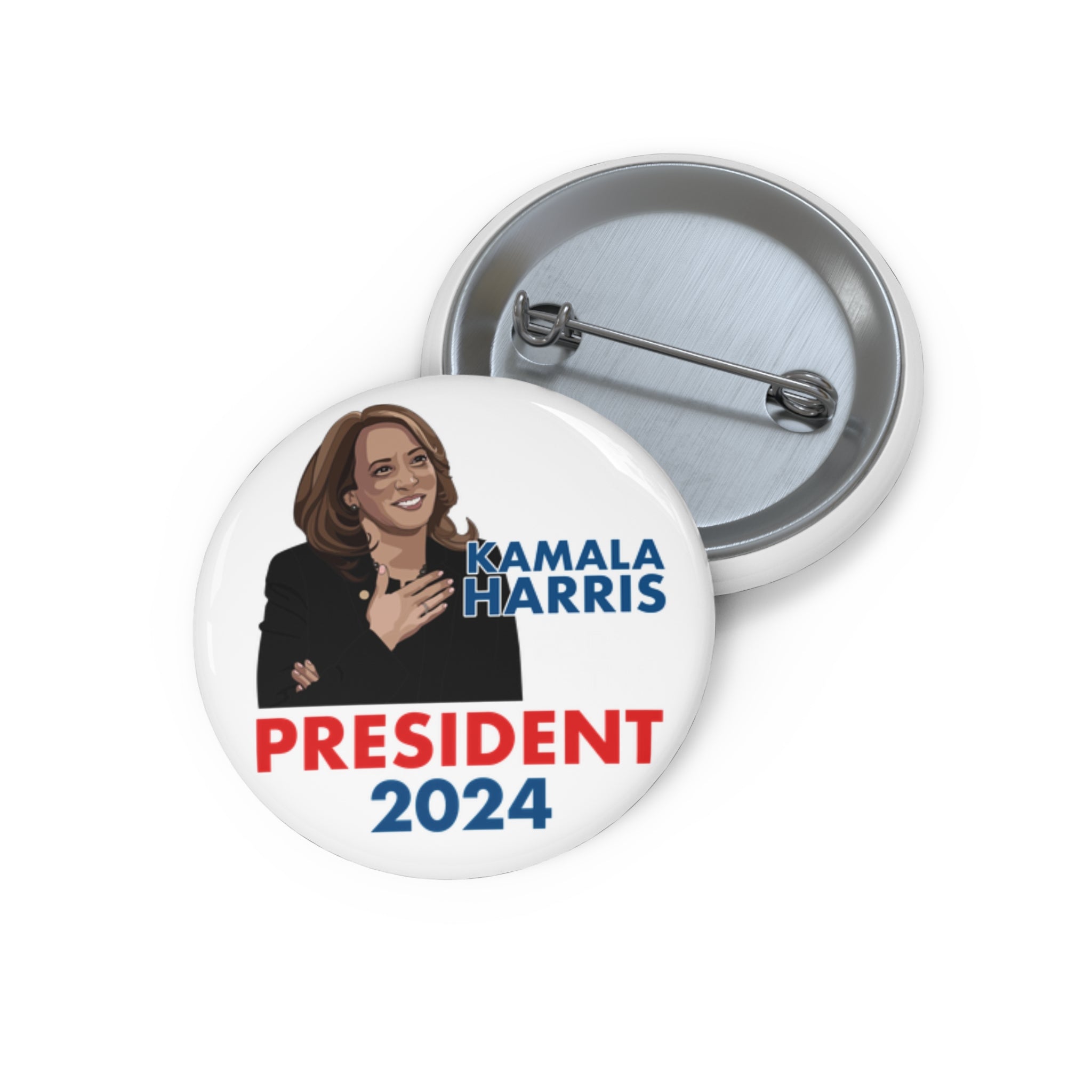 Kamala Harris Pin Button