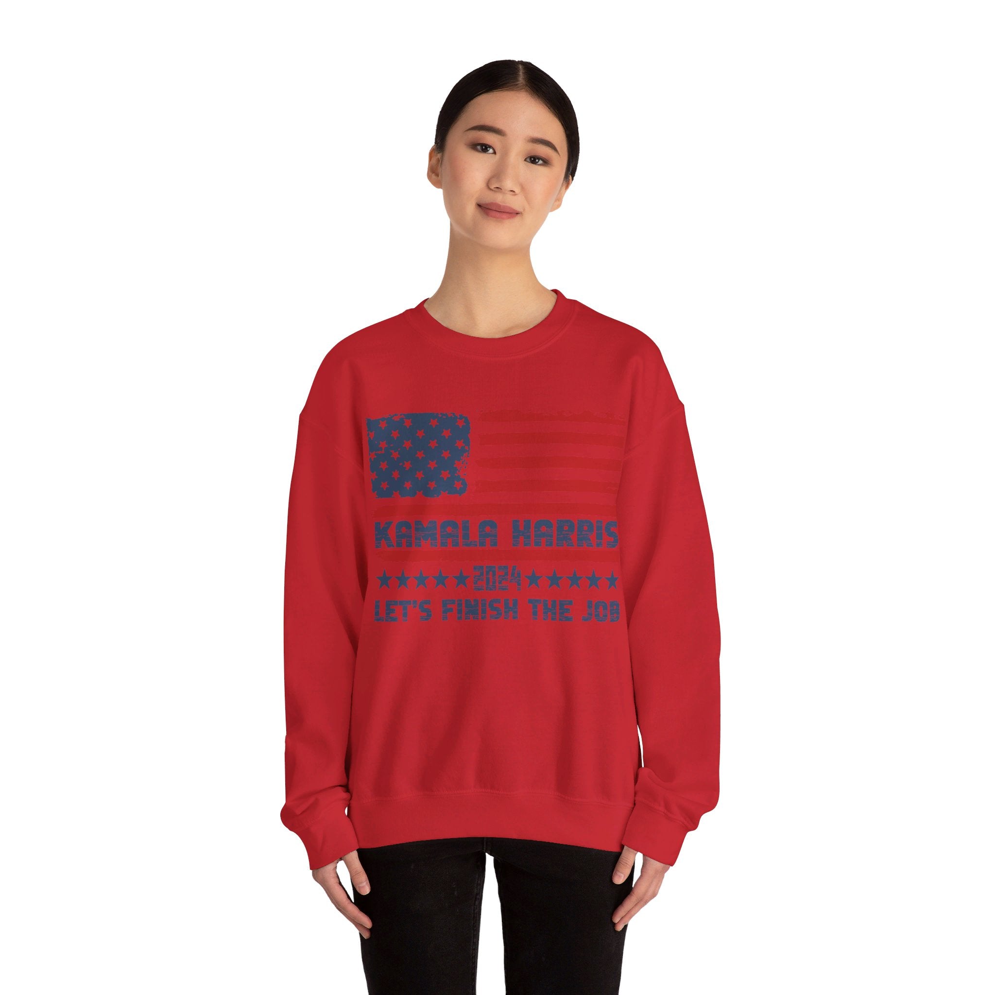 Let's Finish The Job Kamala Harris 2024, Sweatshirt