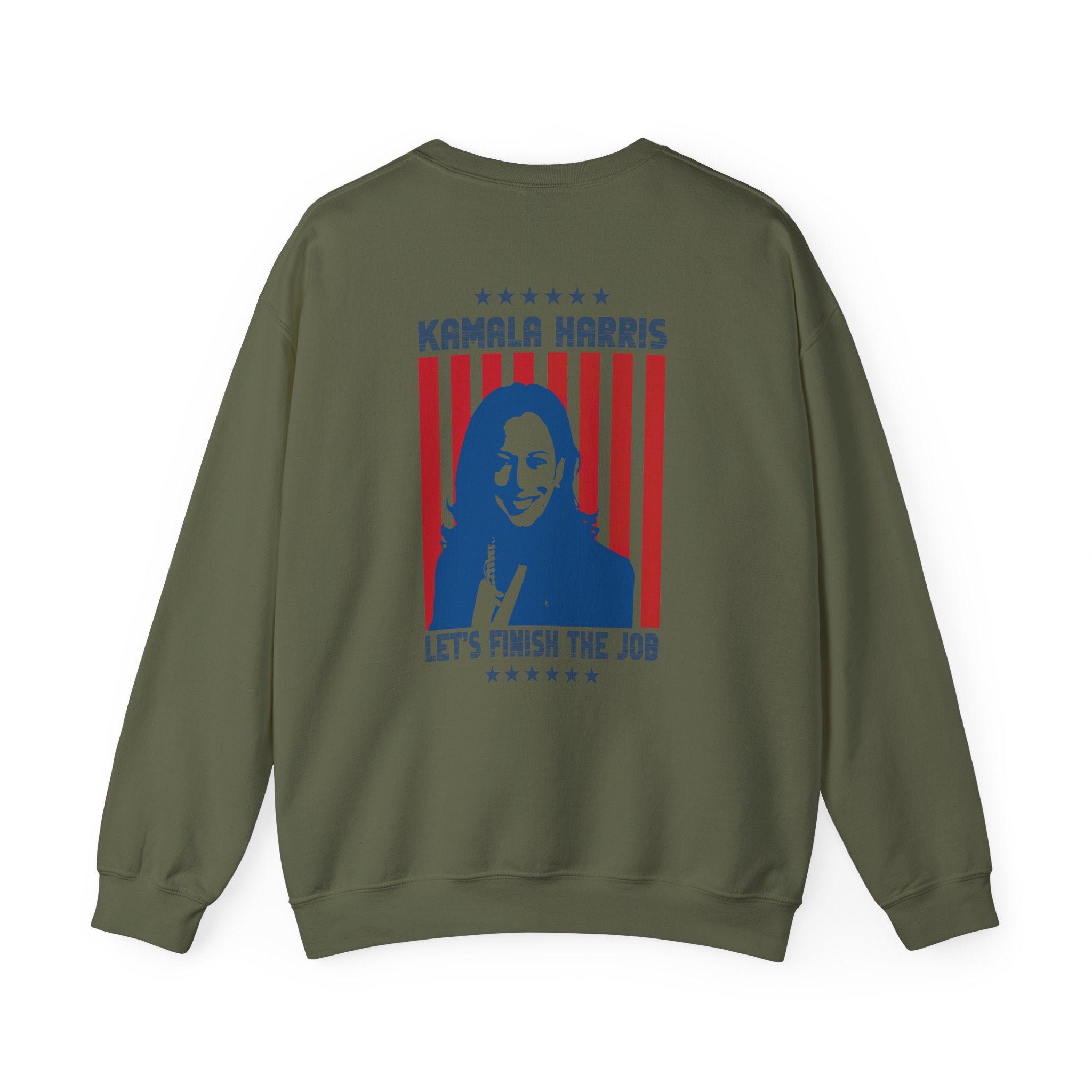 Kamala Harris Let's Finish The Job, Sweatshirt