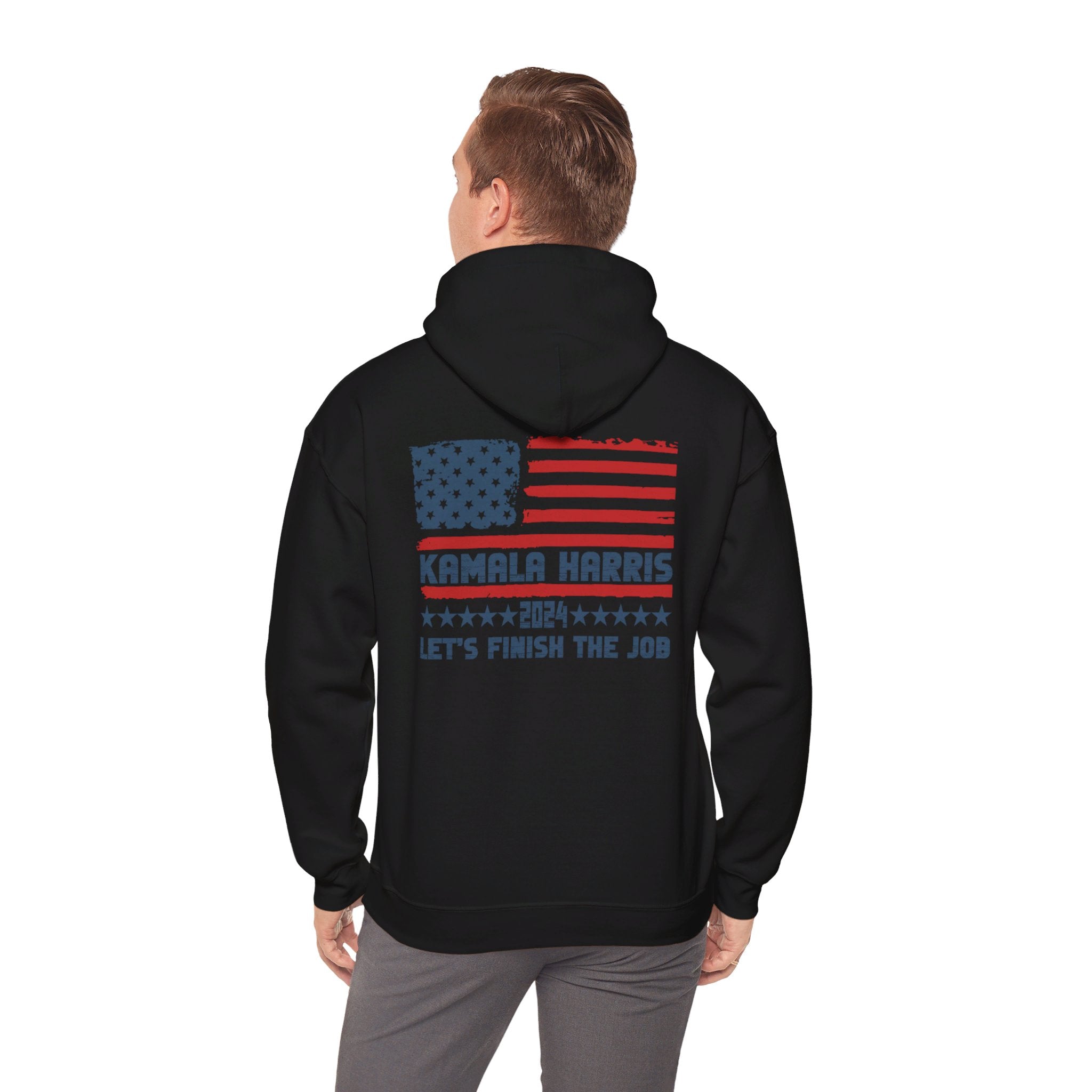 Kamala Harris Let's Finish The Job, Hoodie