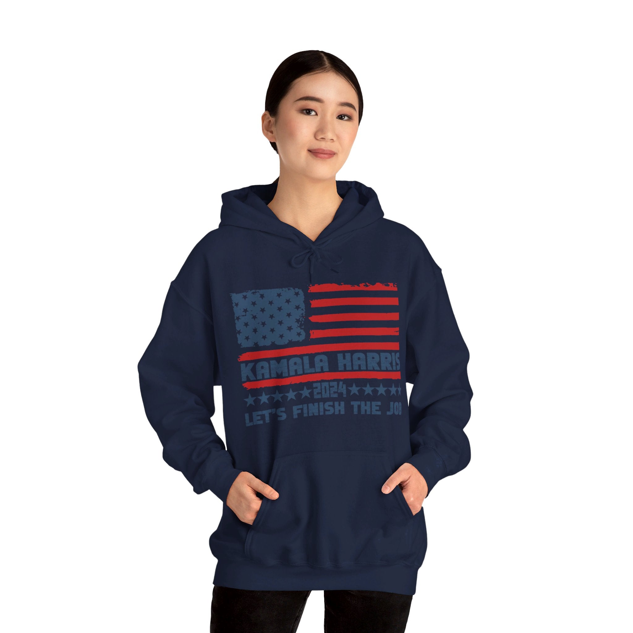 Kamala Harris Let's Finish The Job, Hoodie