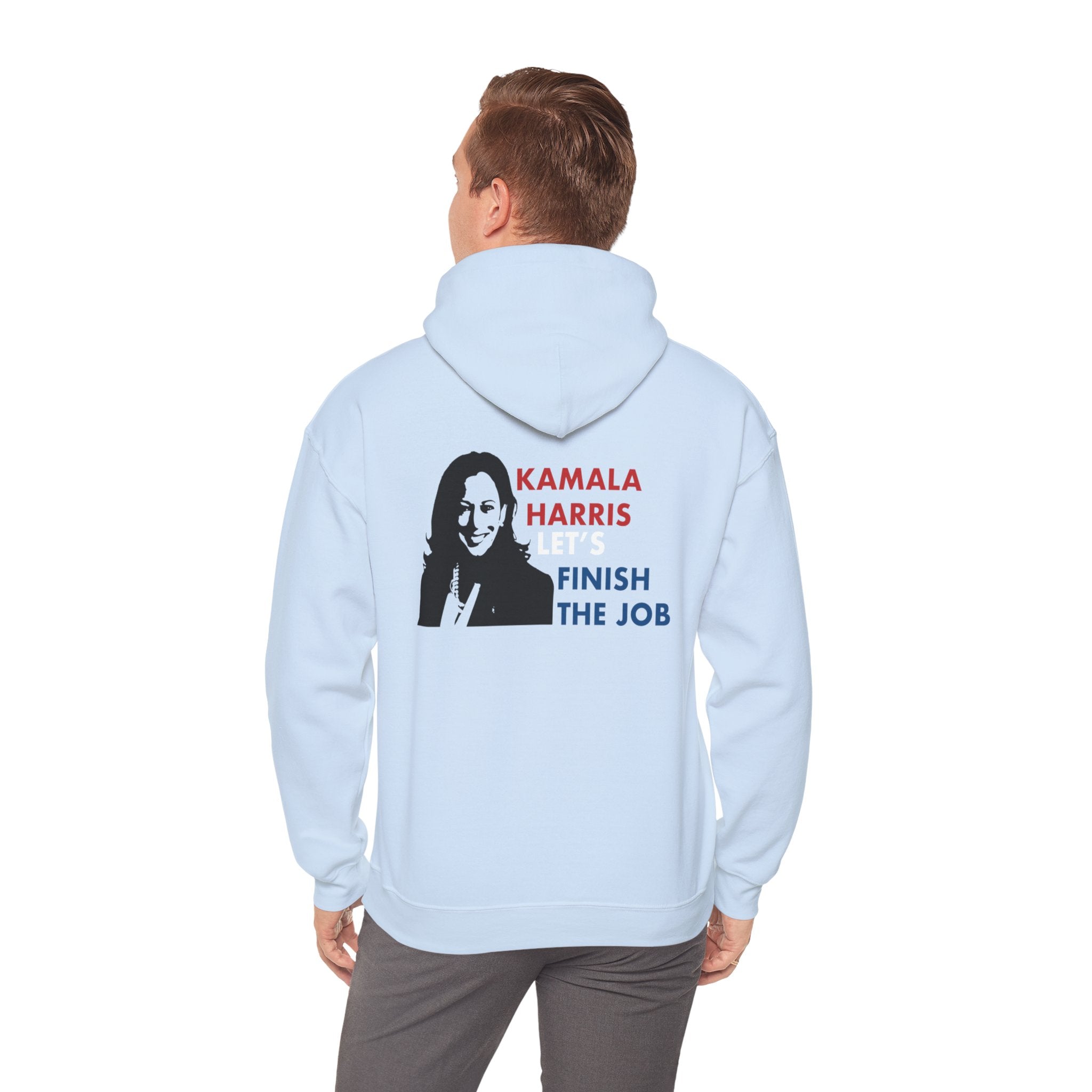 Kamala Harris Let's Finish The Job, Hoodie