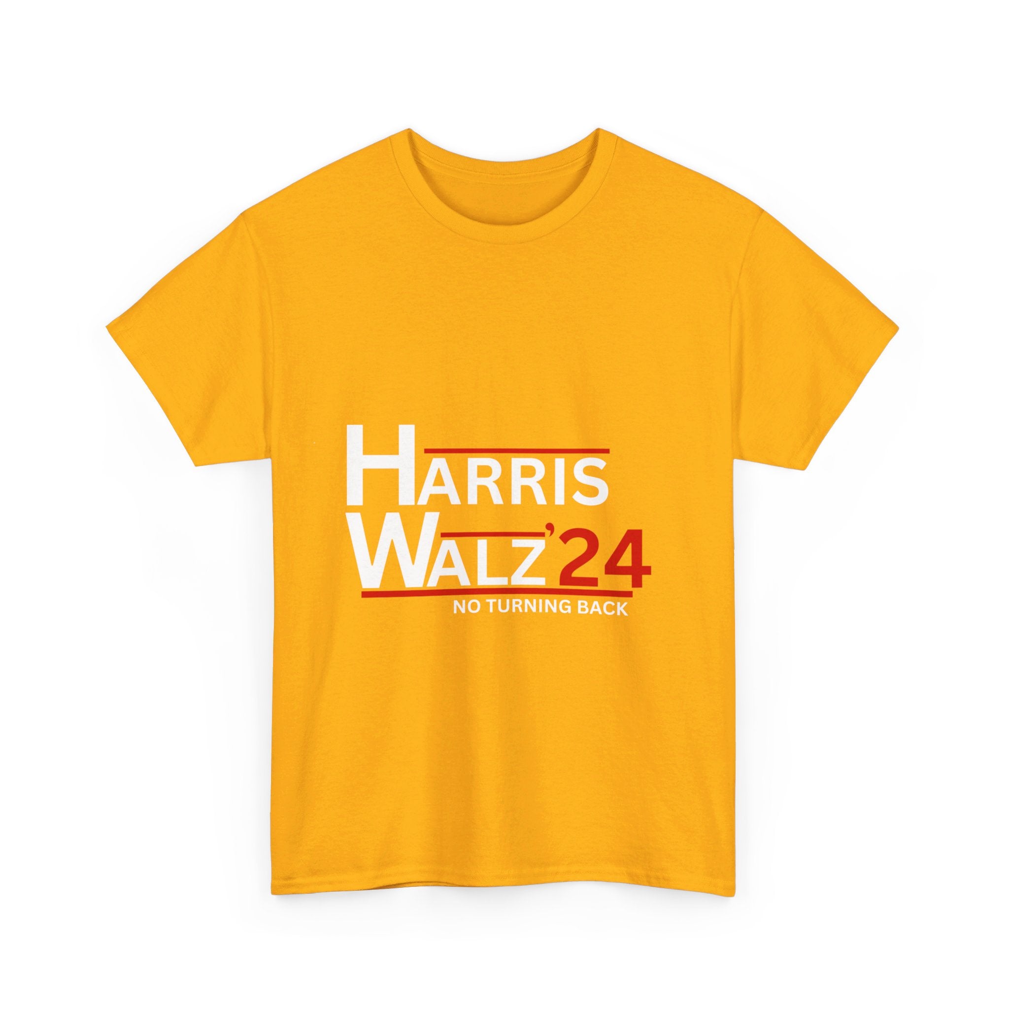 Harris Walz No Turning Back, T-Shirt