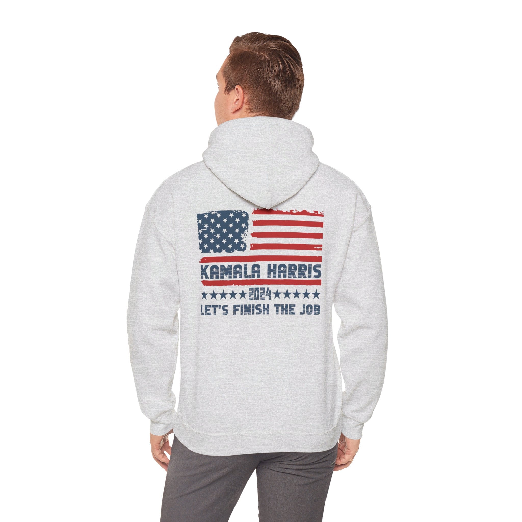 Kamala Harris Let's Finish The Job, Hoodie