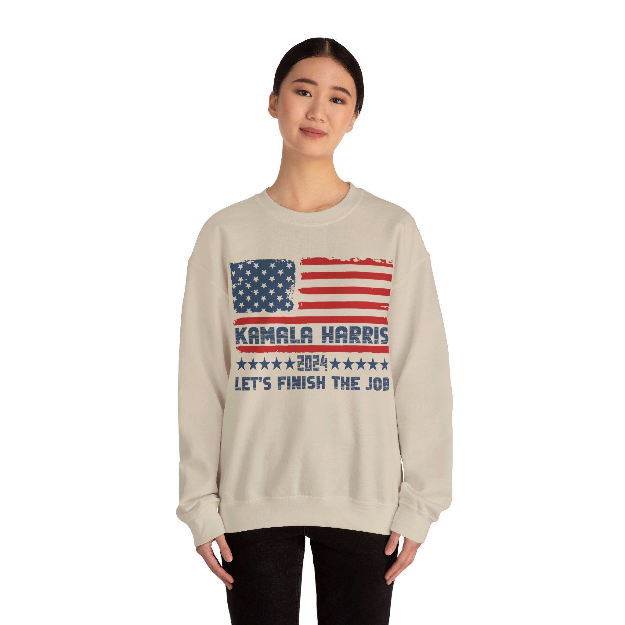 Let's Finish The Job Kamala Harris 2024, Sweatshirt