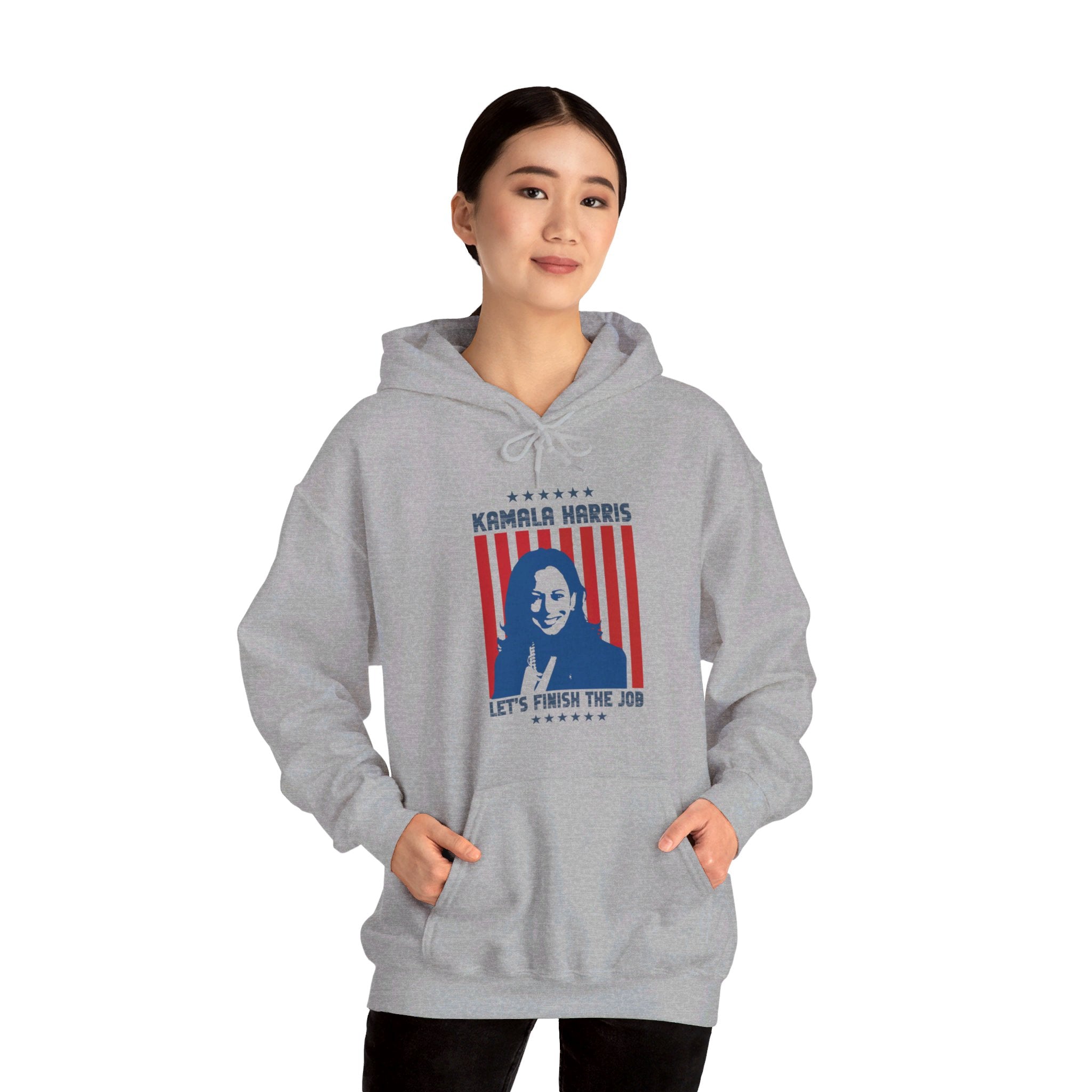 Kamala Harris Let's Finish The Job. Hoodie