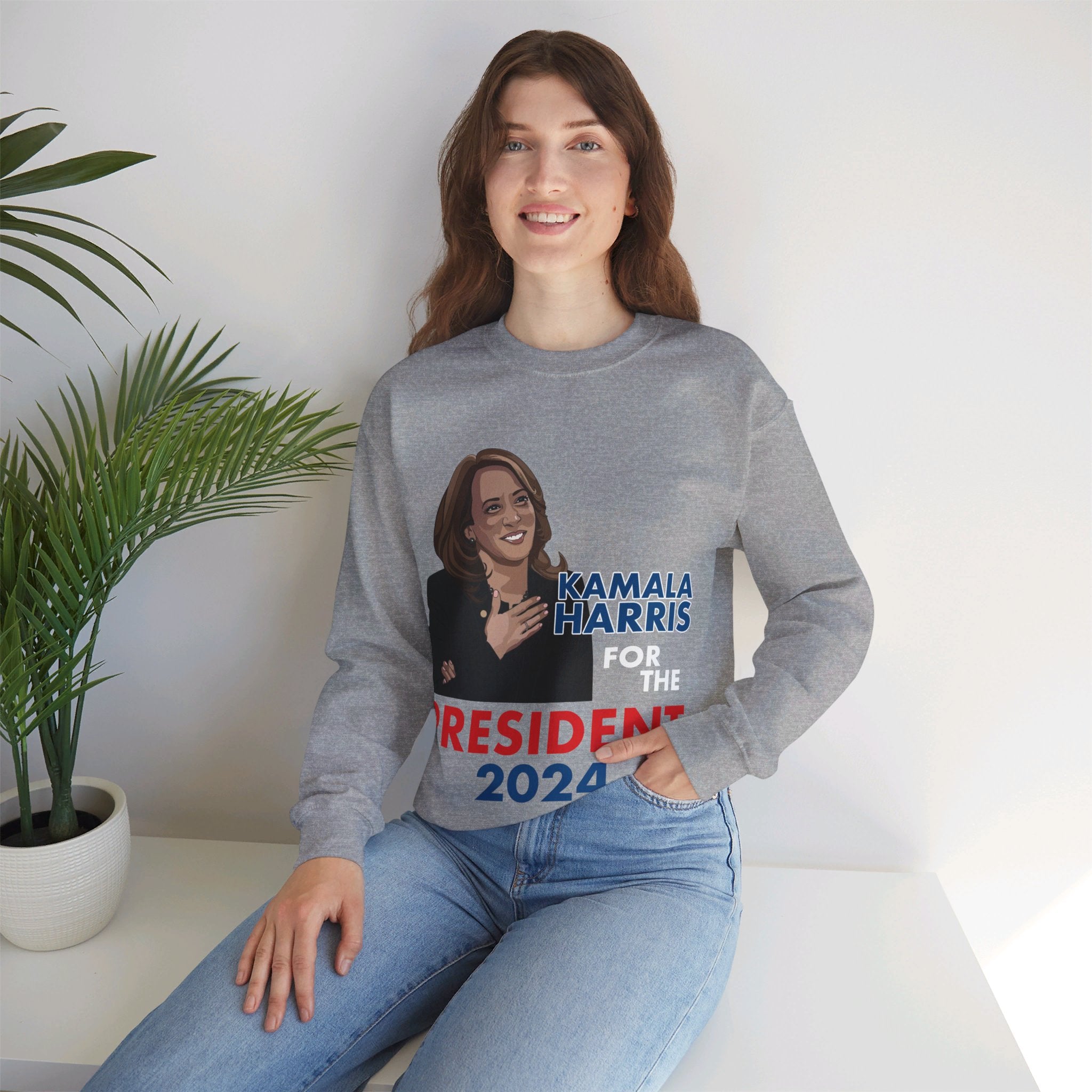 Kamala Harris For The President 2024, Sweatshirt