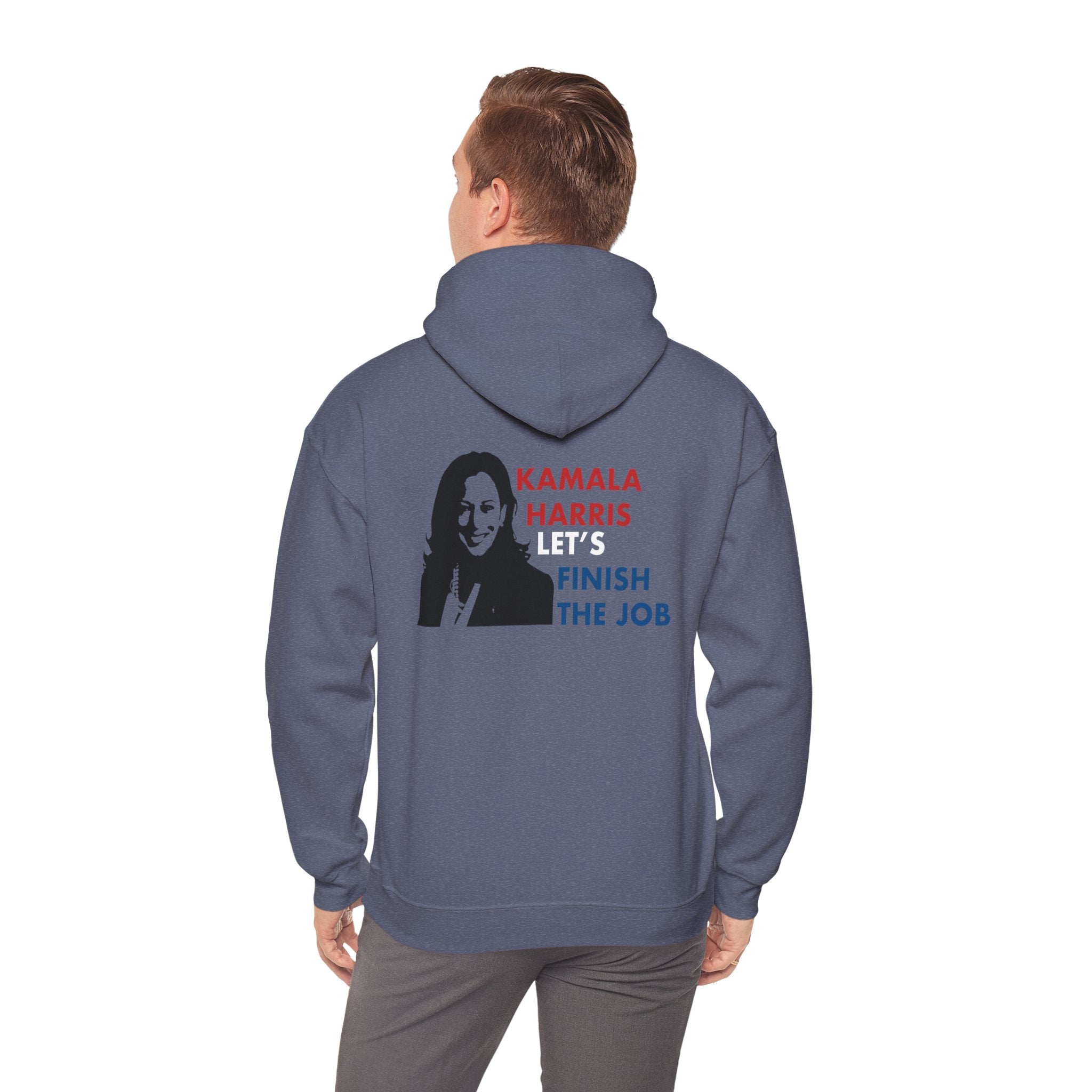 Kamala Harris Let's Finish The Job, Hoodie