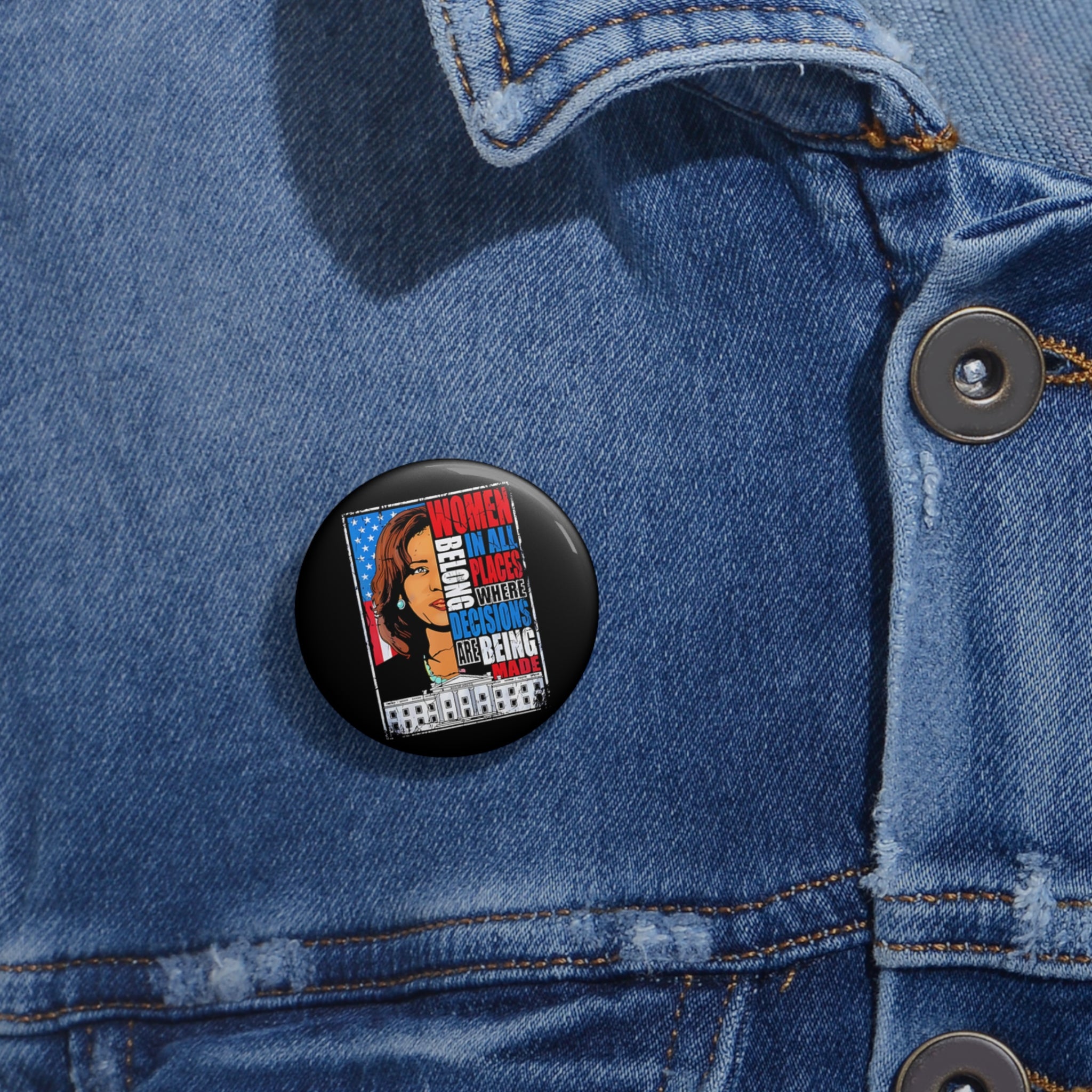 Custom Pin Buttons