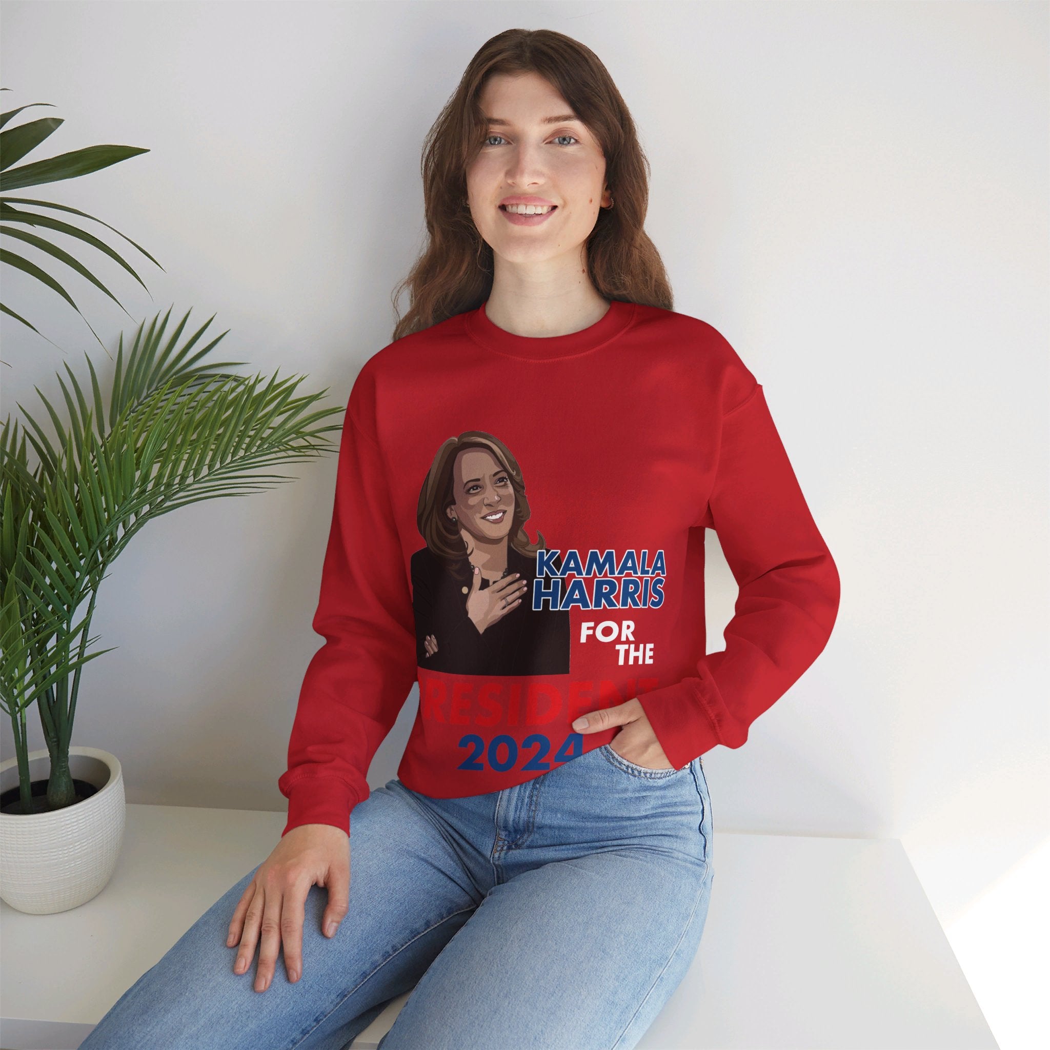 Kamala Harris For The President 2024, Sweatshirt