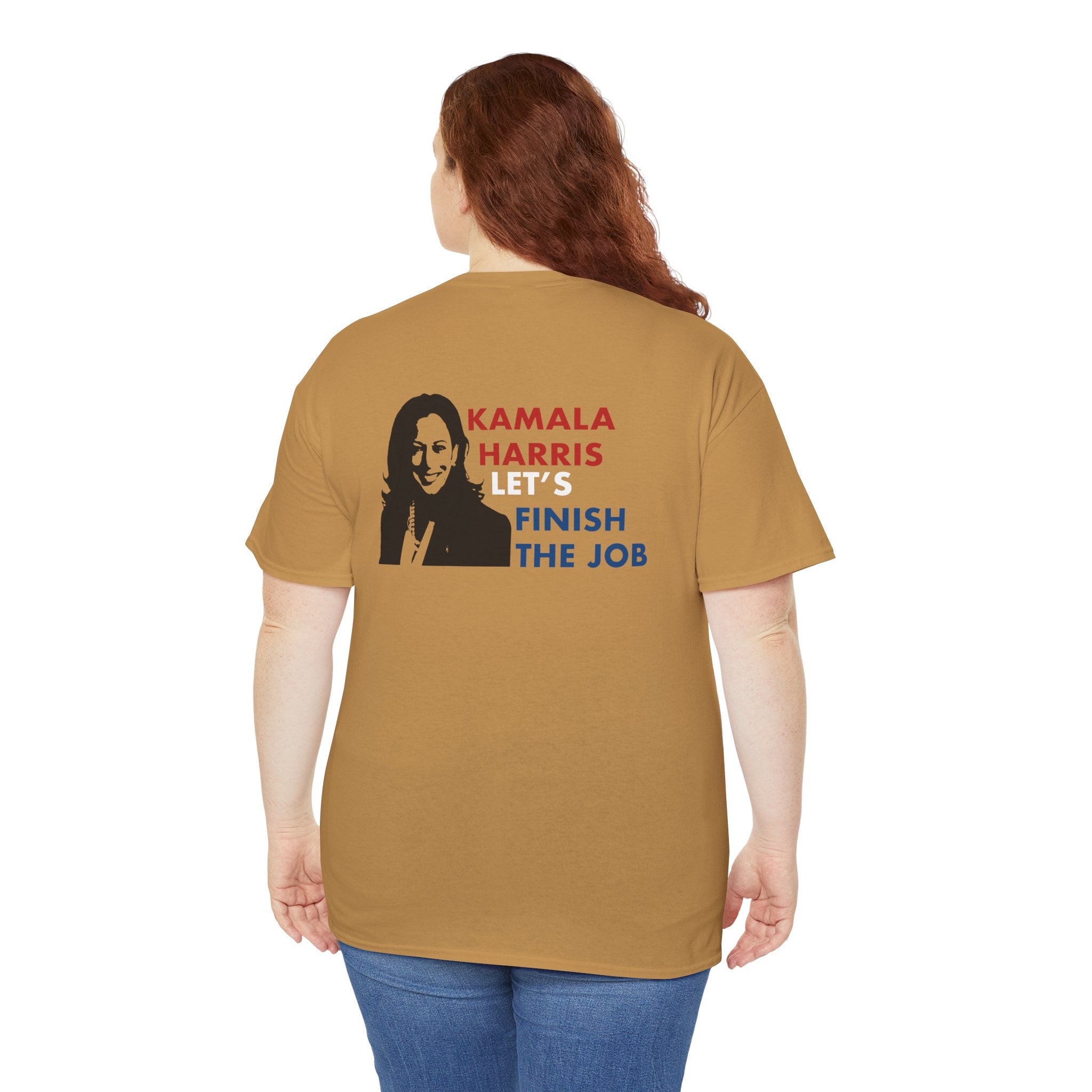 Kamala Harris Let's Finish The Job, T-Shirt