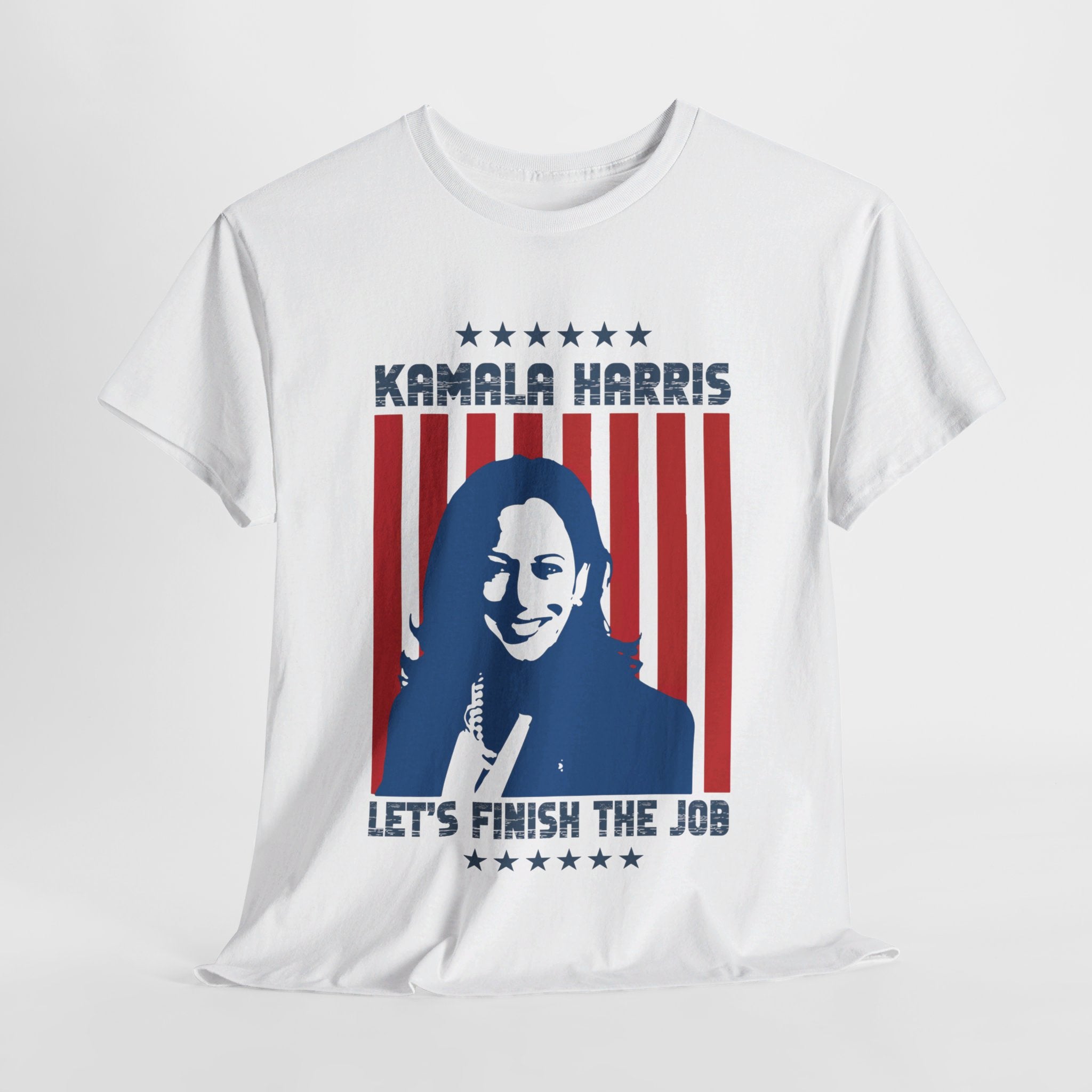 Kamala Harris Let's Finish The Job, T-Shirt