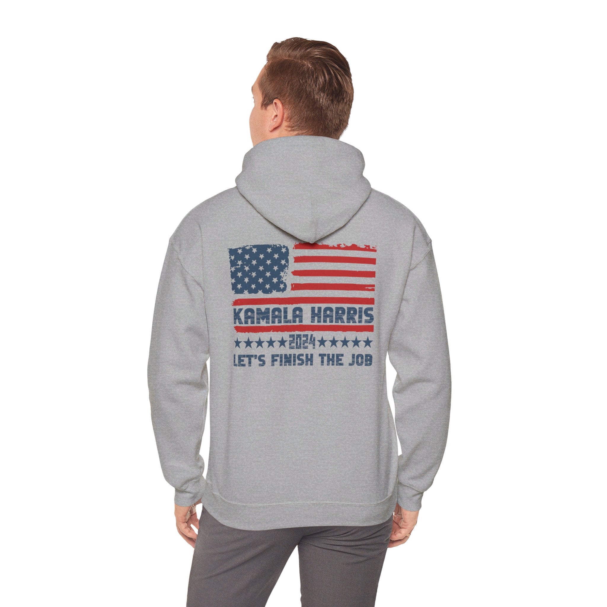 Kamala Harris Let's Finish The Job, Hoodie