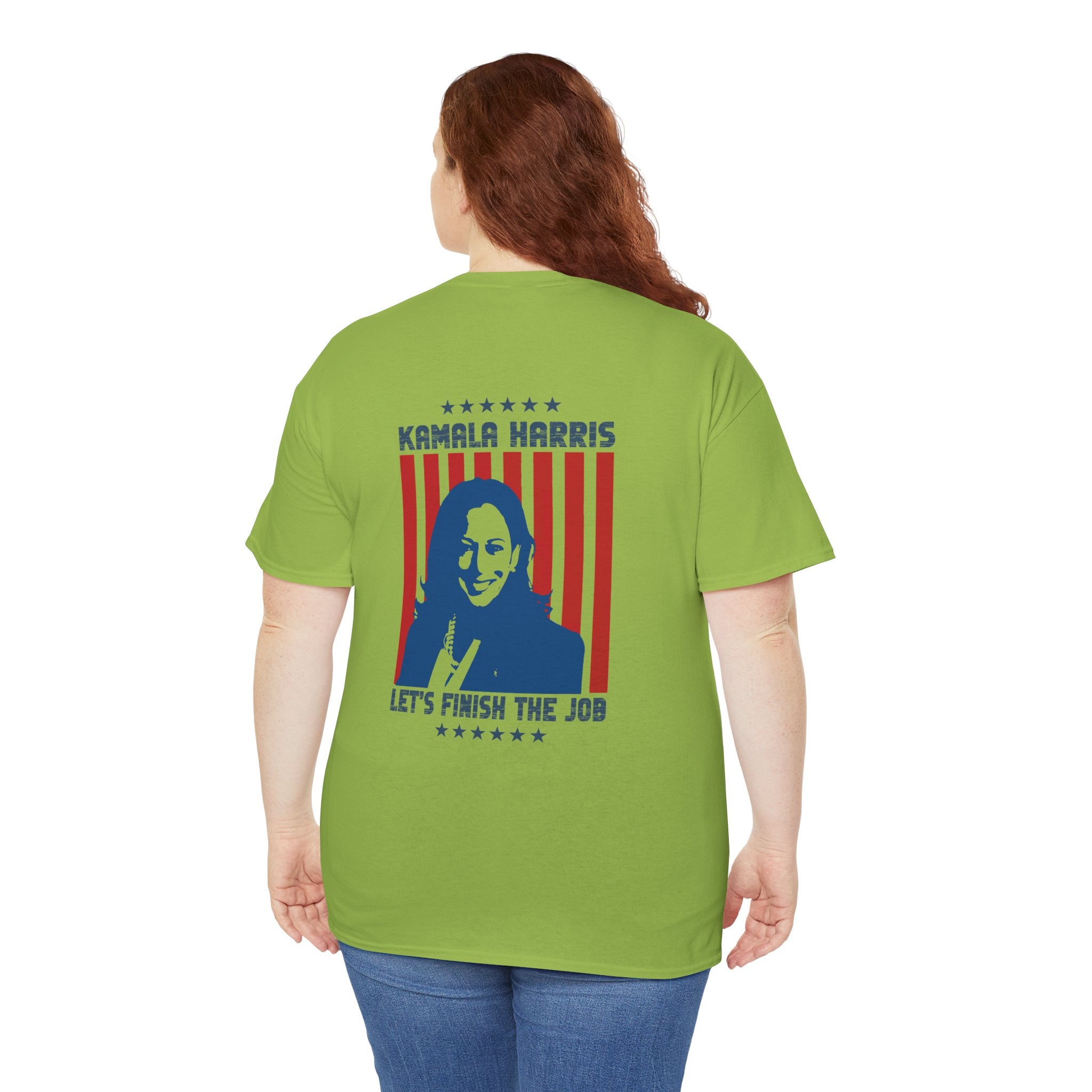 Kamala Harris Let's Finish The Job, T-Shirt