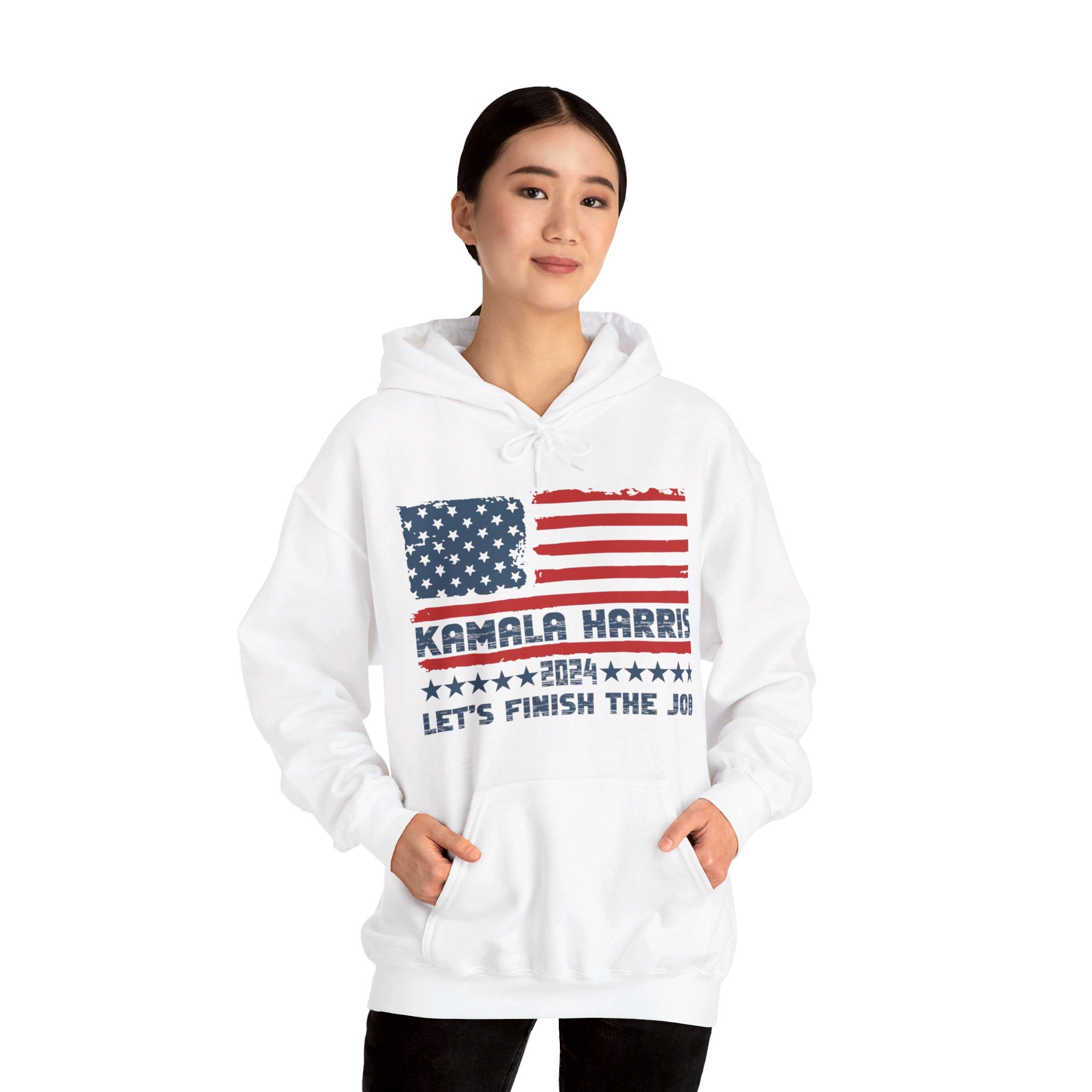 Kamala Harris Let's Finish The Job, Hoodie