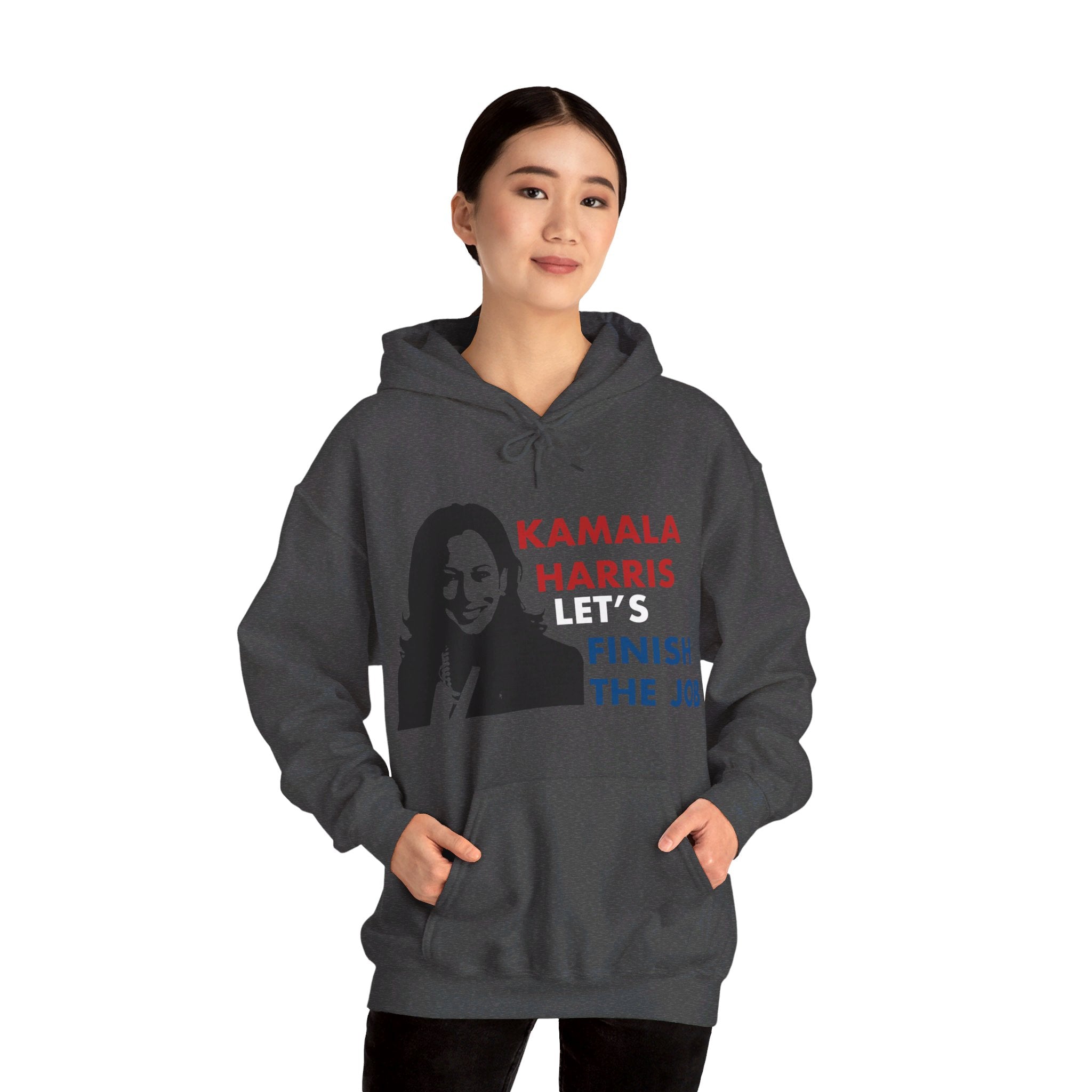 Kamala Harris Let's Finish The Job, Hoodie