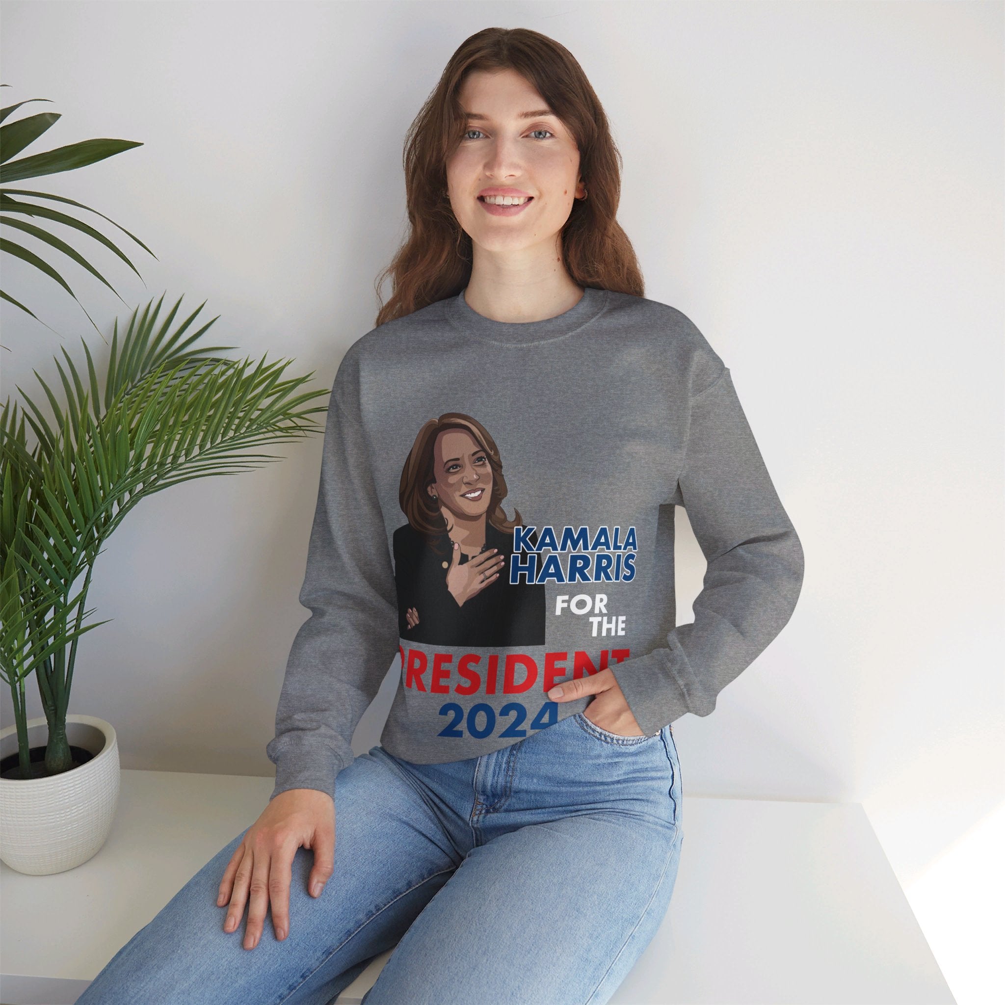 Kamala Harris For The President 2024, Sweatshirt