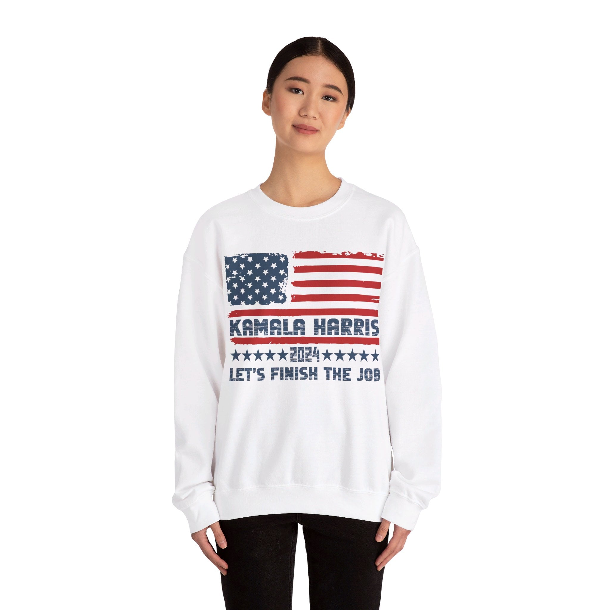 Let's Finish The Job Kamala Harris 2024, Sweatshirt