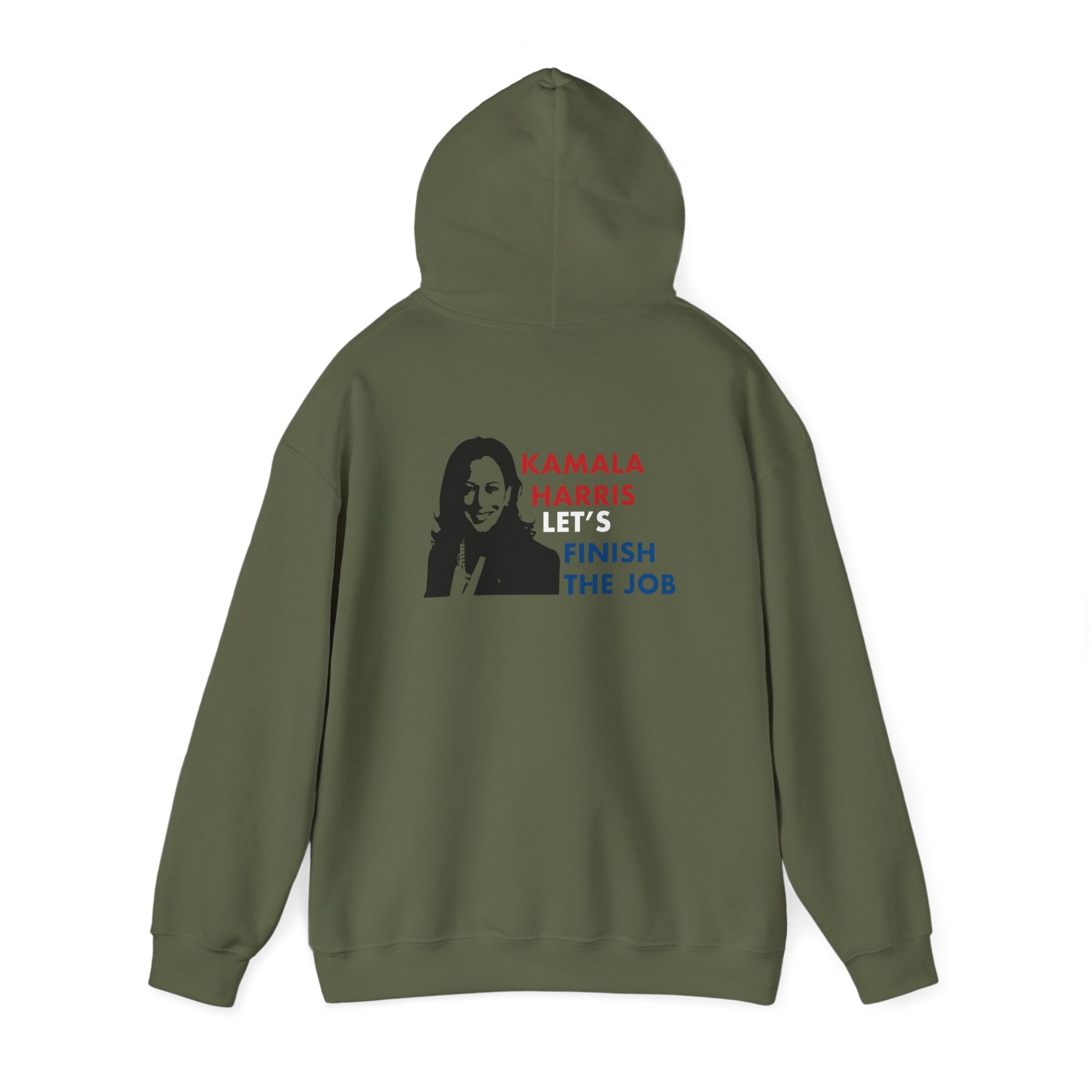 Kamala Harris Let's Finish The Job, Hoodie