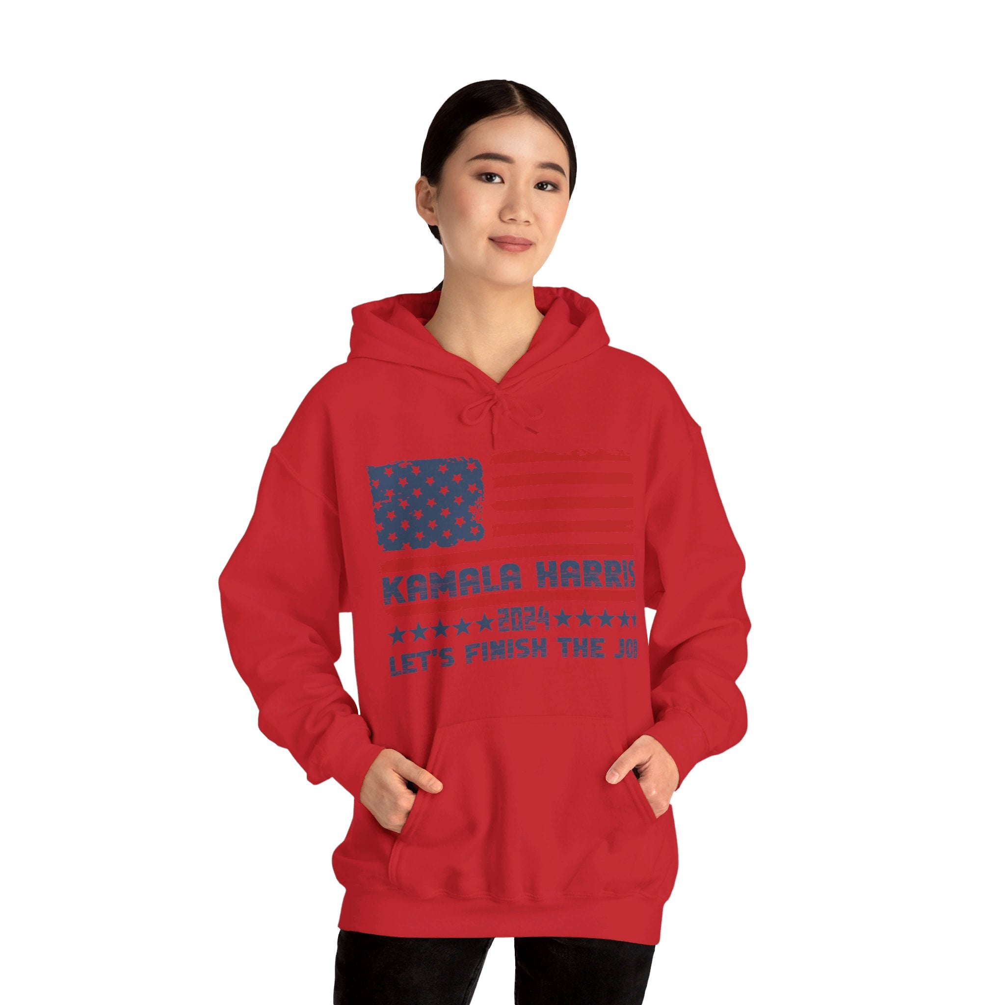 Kamala Harris Let's Finish The Job, Hoodie