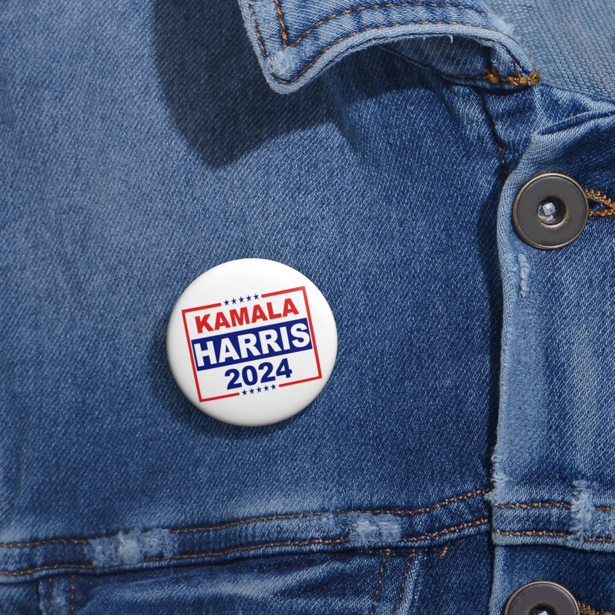 Kamala Harris Pin Button