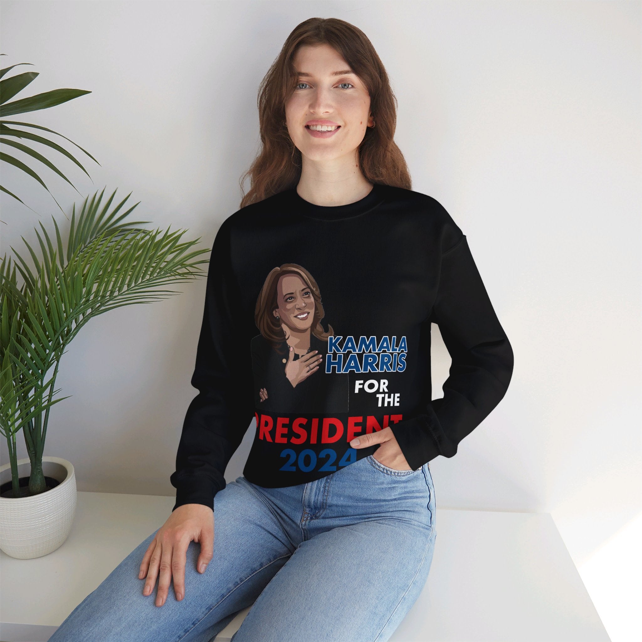 Kamala Harris For The President 2024, Sweatshirt