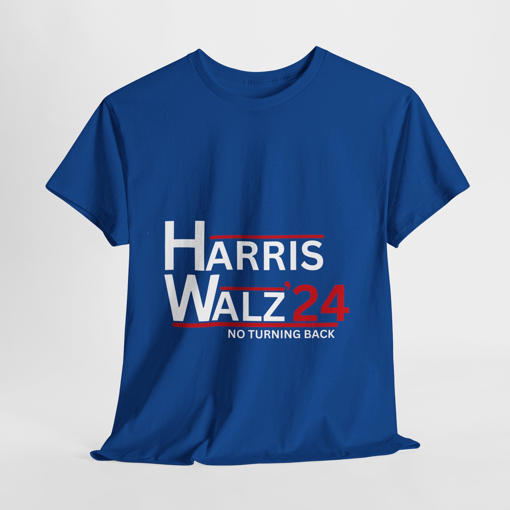 Harris Walz No Turning Back, T-Shirt