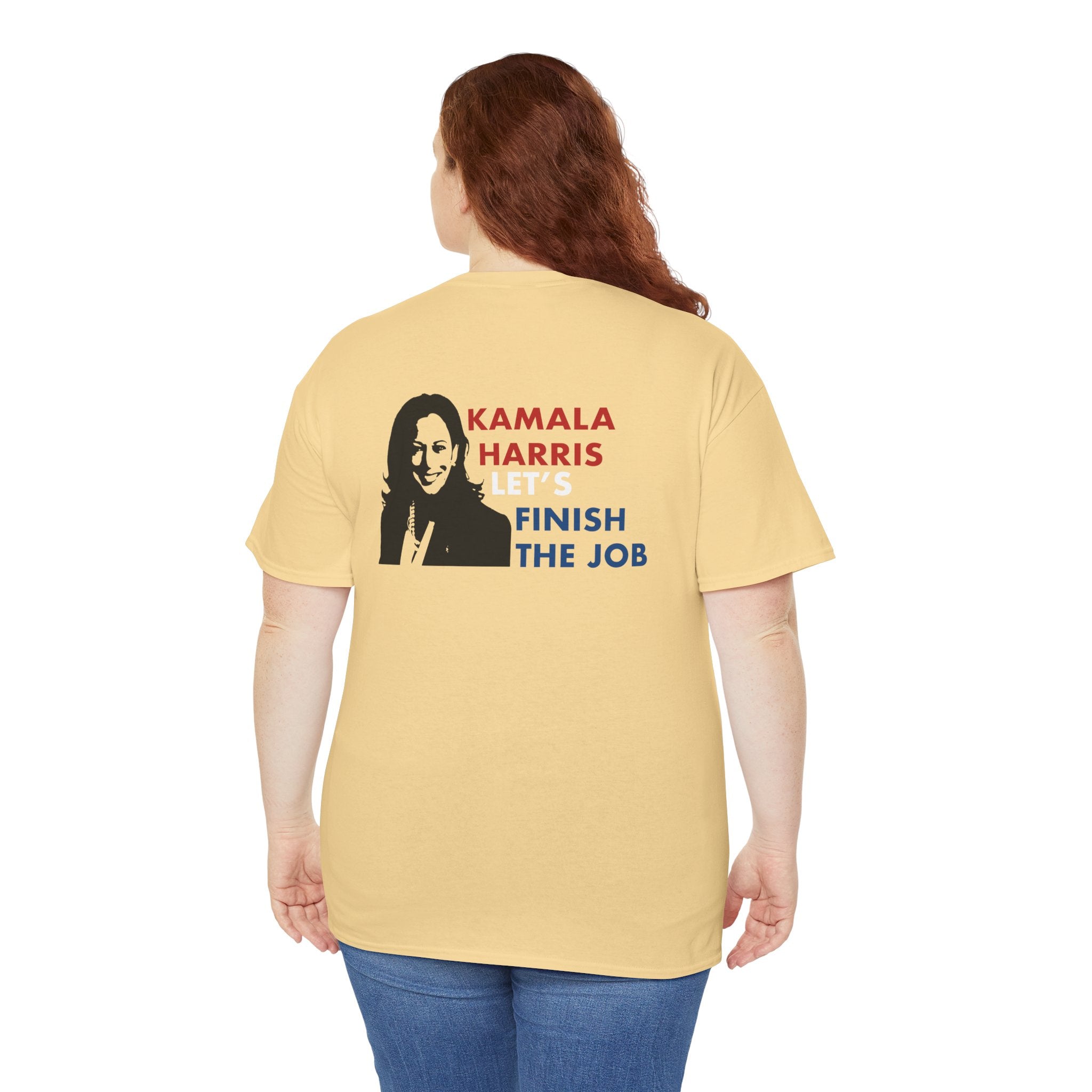 Kamala Harris Let's Finish The Job, T-Shirt