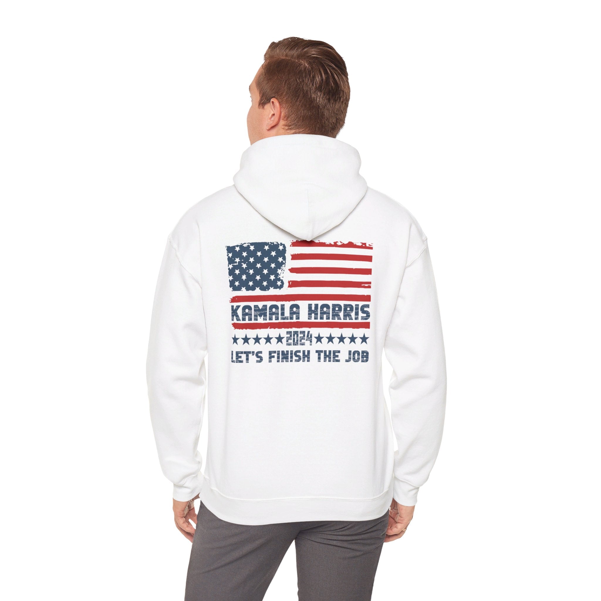 Kamala Harris Let's Finish The Job, Hoodie