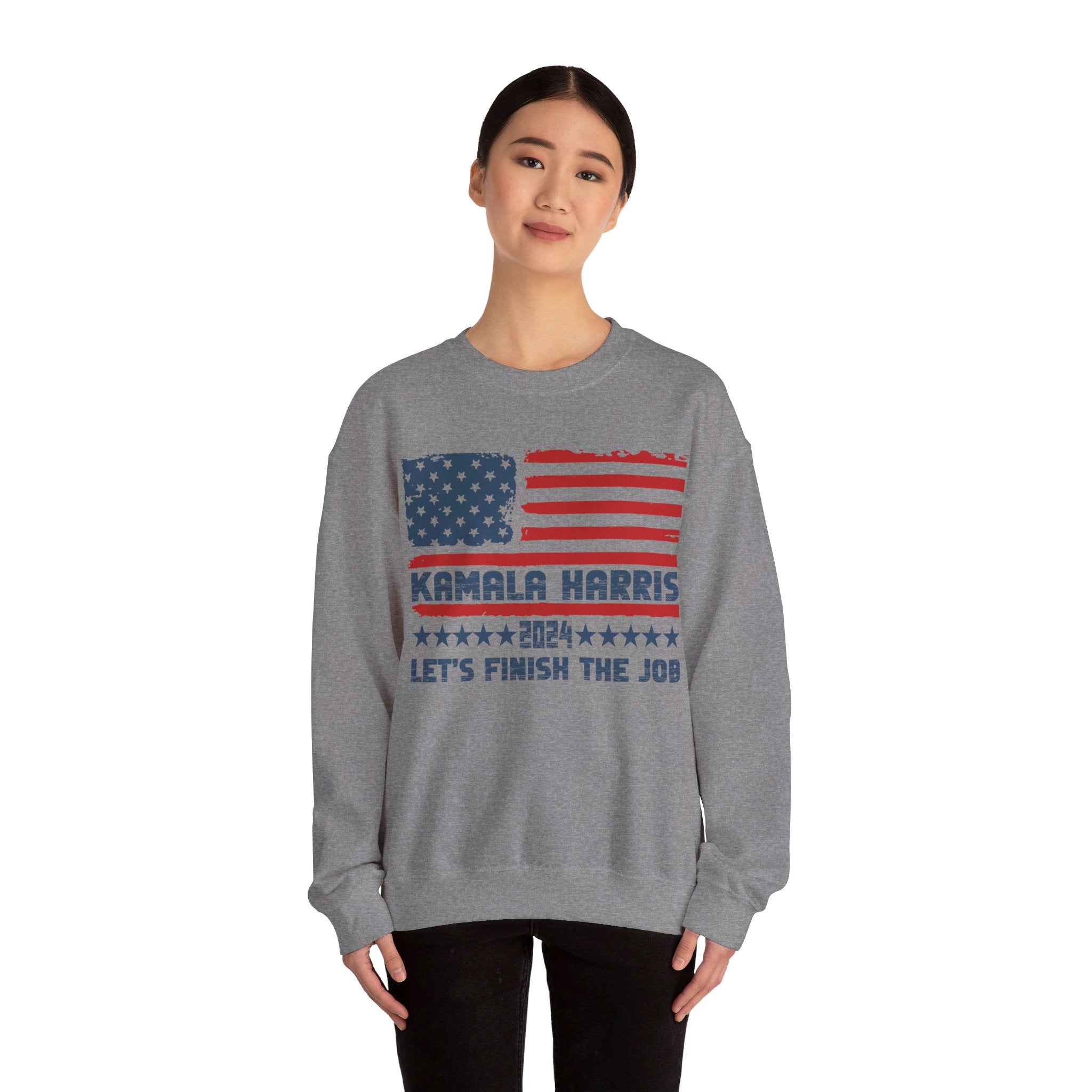 Let's Finish The Job Kamala Harris 2024, Sweatshirt