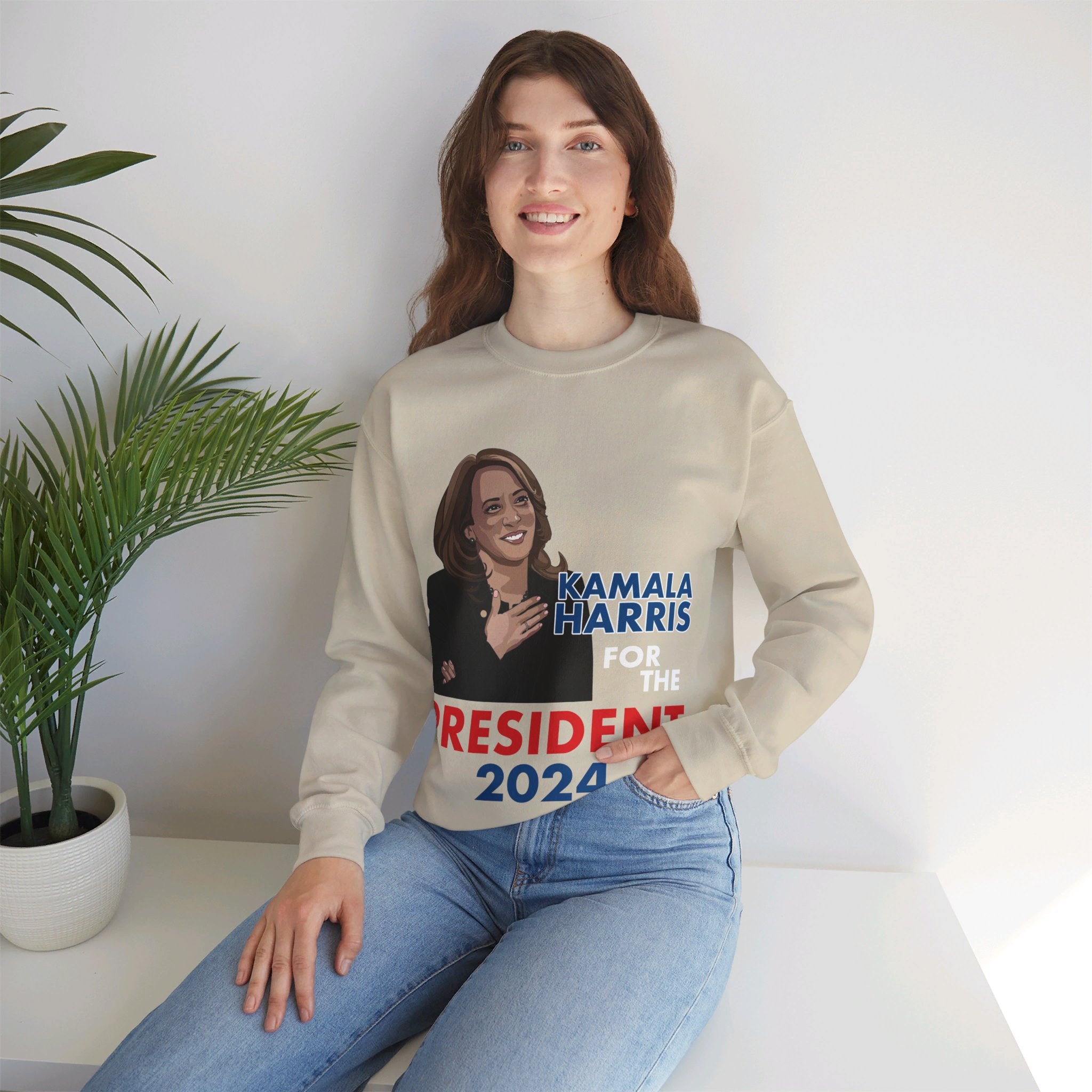 Kamala Harris For The President 2024, Sweatshirt