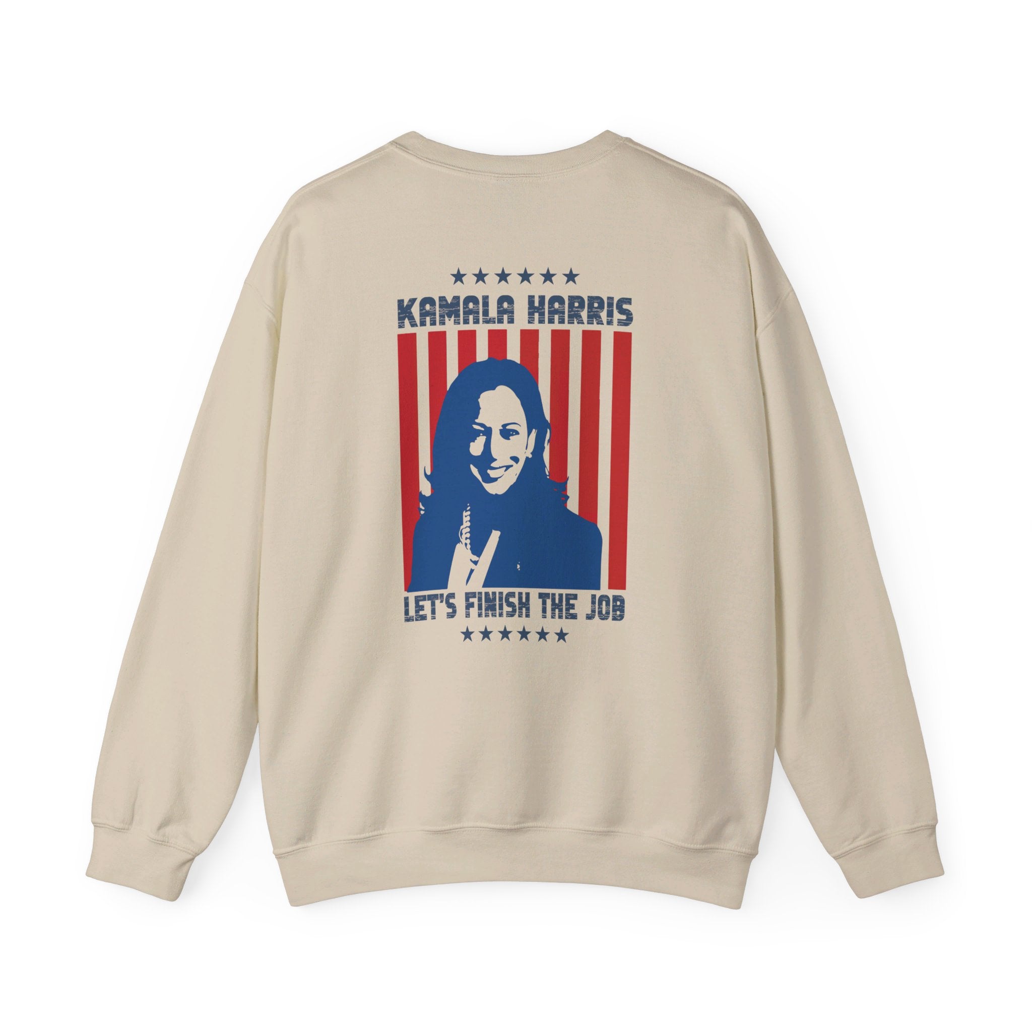 Kamala Harris Let's Finish Job, Sweatshirt