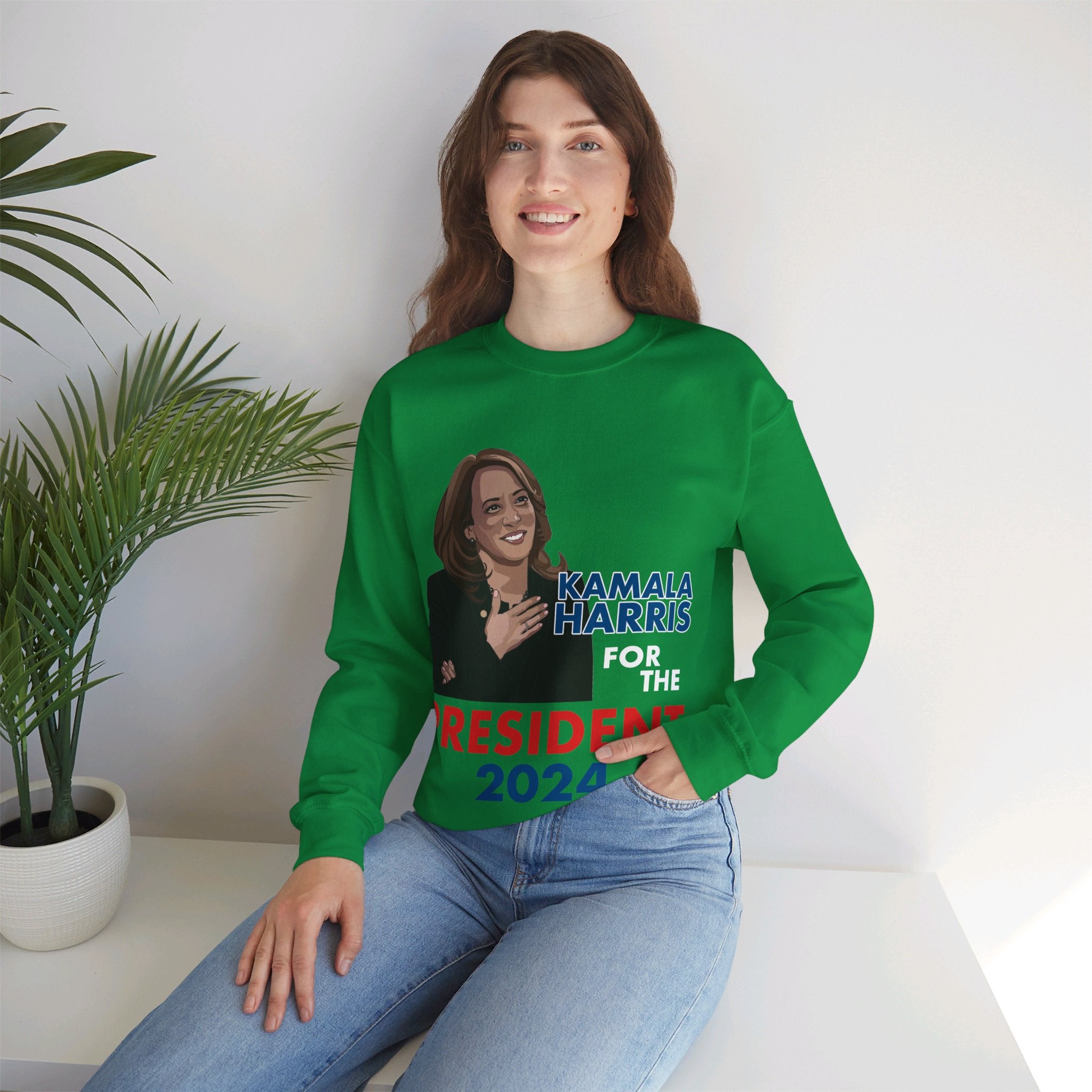 Kamala Harris For The President 2024, Sweatshirt