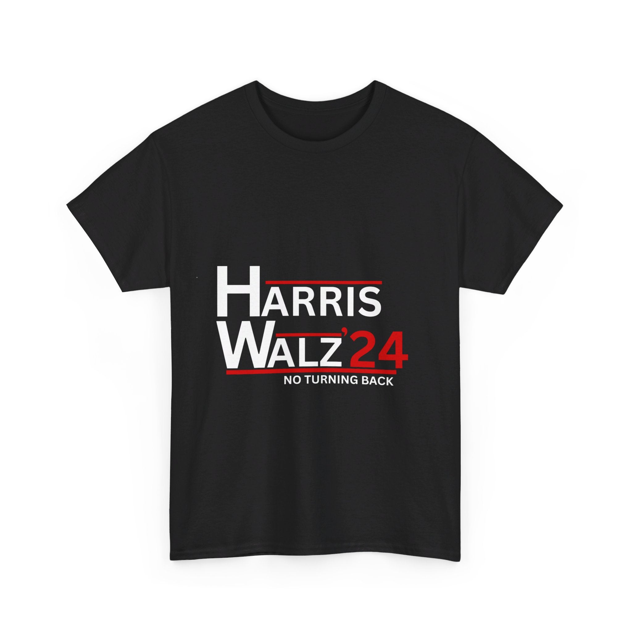 Harris Walz No Turning Back, T-Shirt