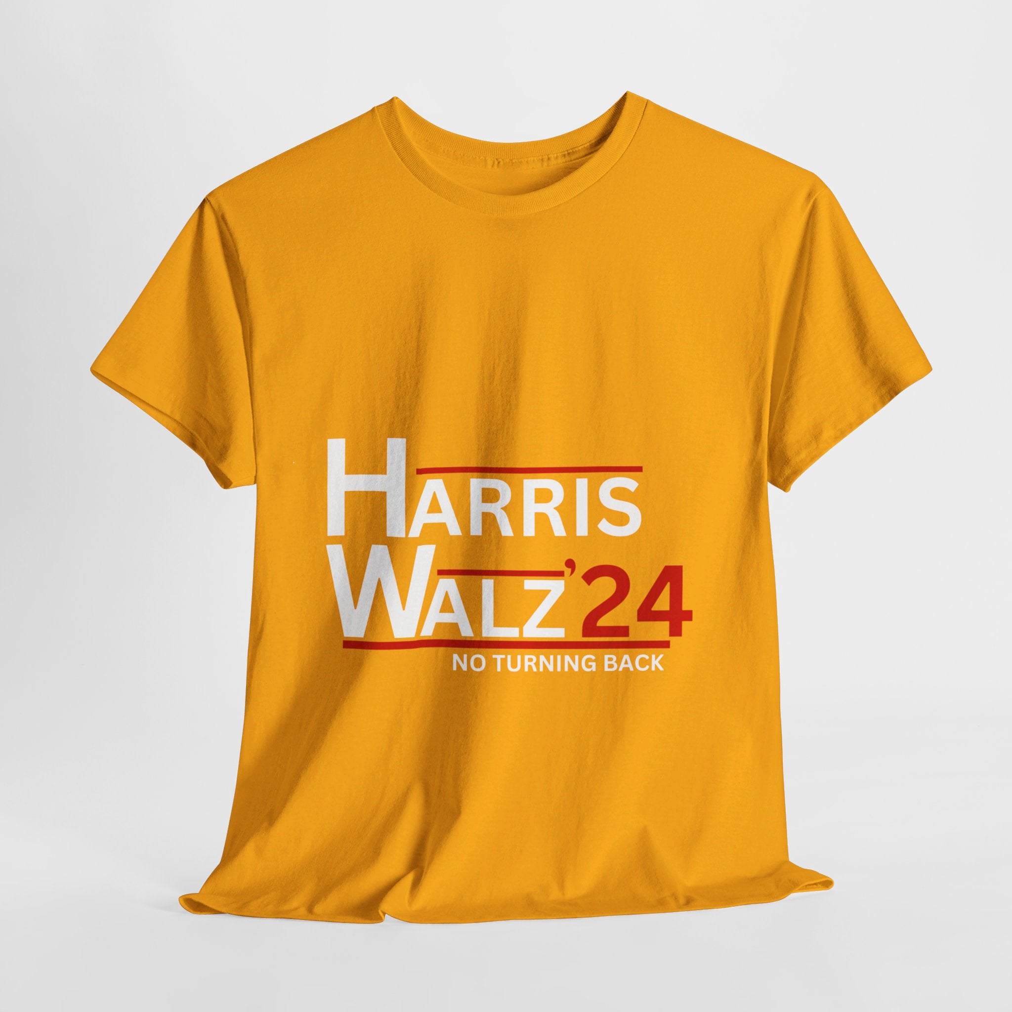 Harris Walz No Turning Back, T-Shirt