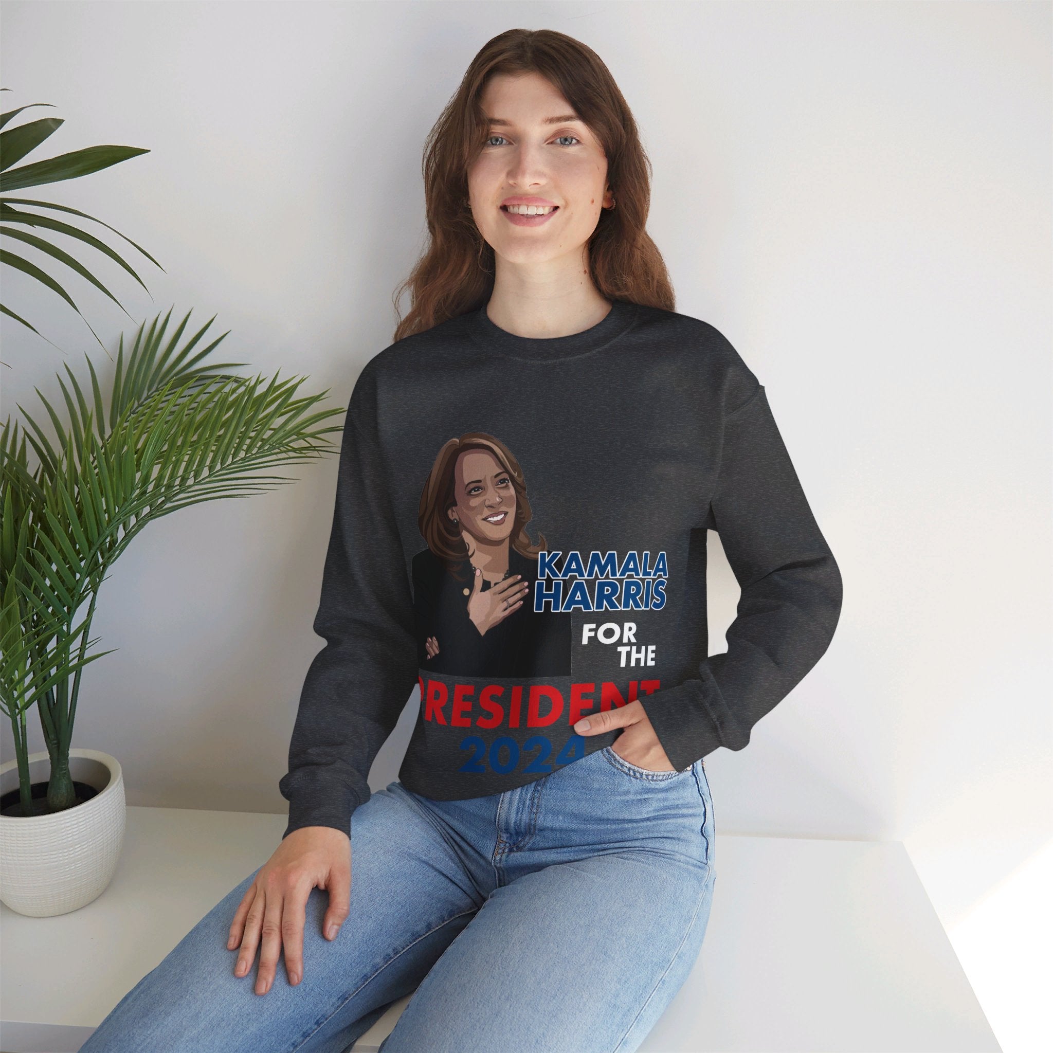 Kamala Harris For The President 2024, Sweatshirt