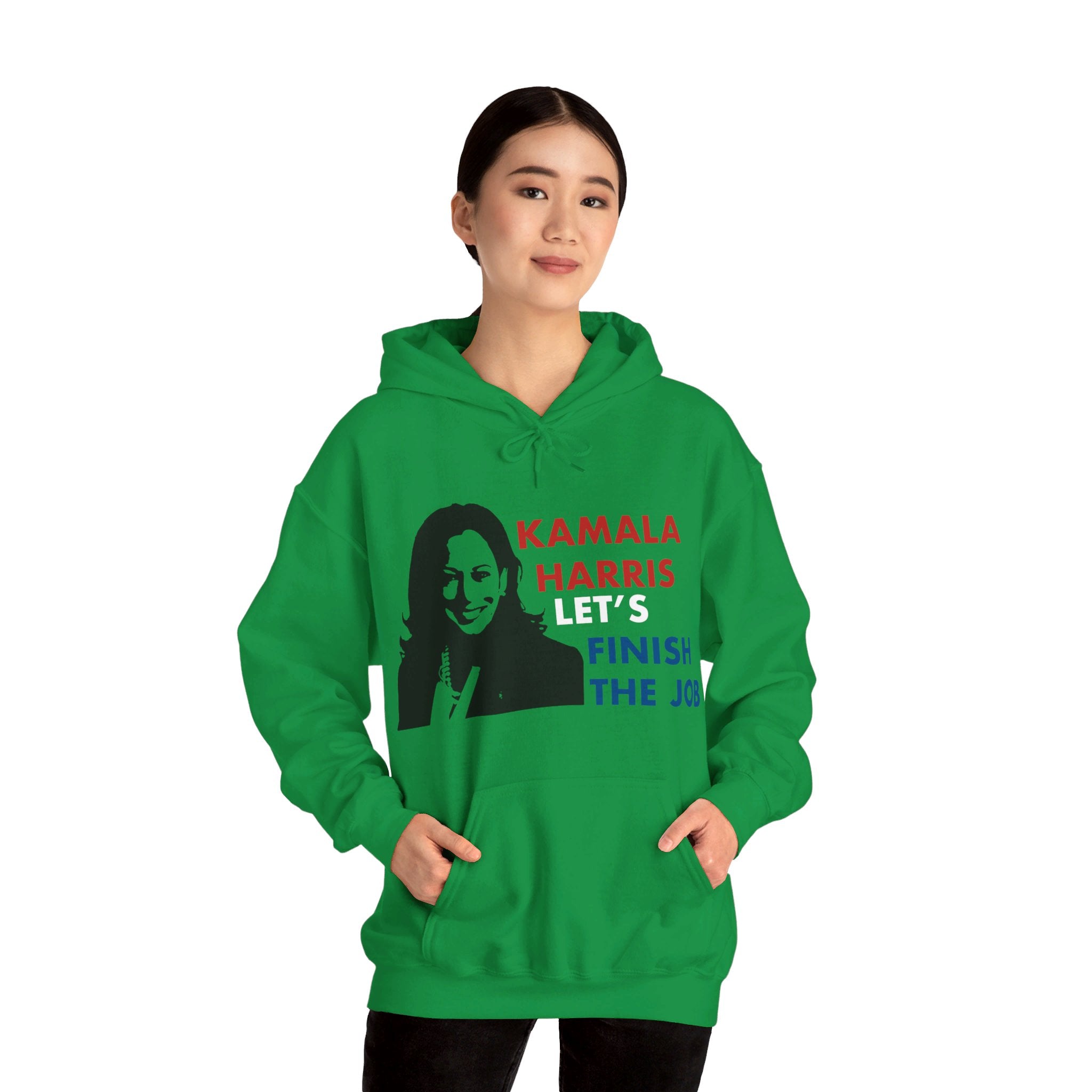 Kamala Harris Let's Finish The Job, Hoodie