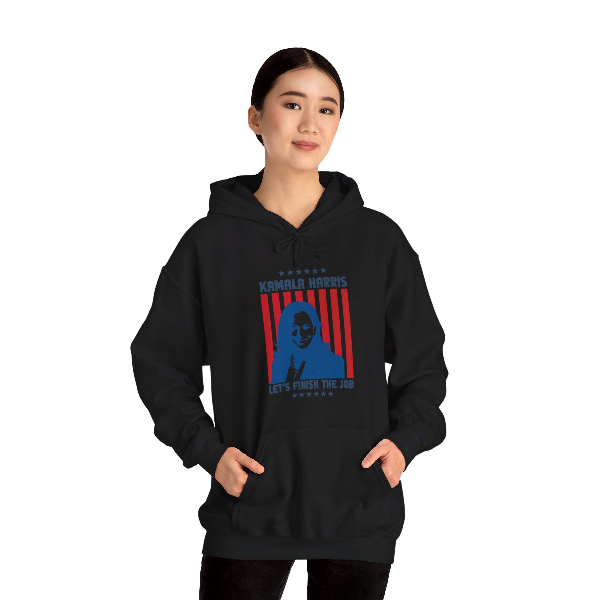 Kamala Harris Let's Finish The Job. Hoodie