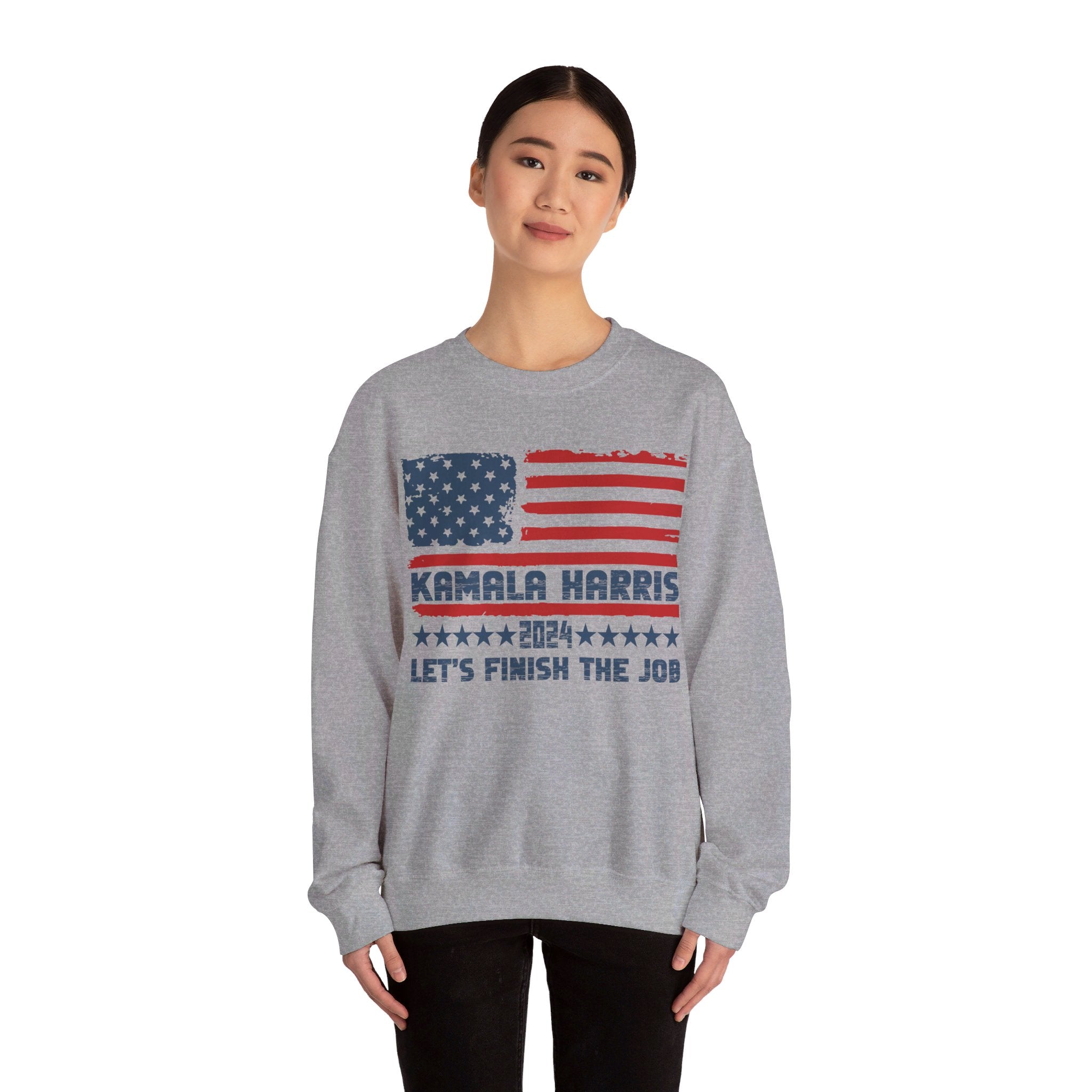 Let's Finish The Job Kamala Harris 2024, Sweatshirt