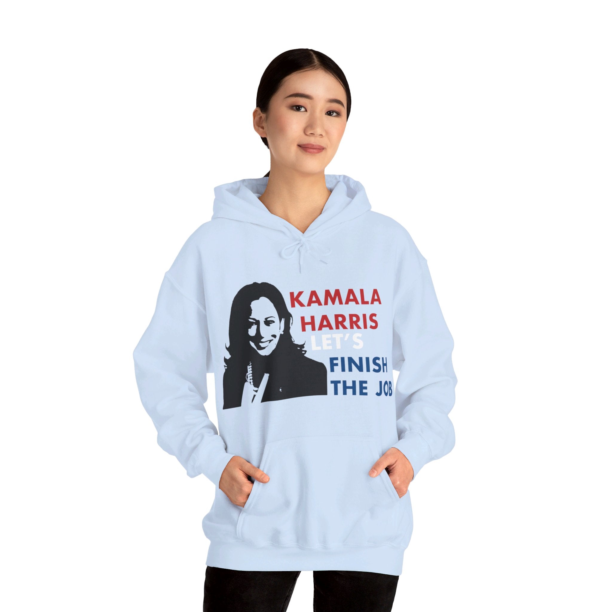 Kamala Harris Let's Finish The Job, Hoodie