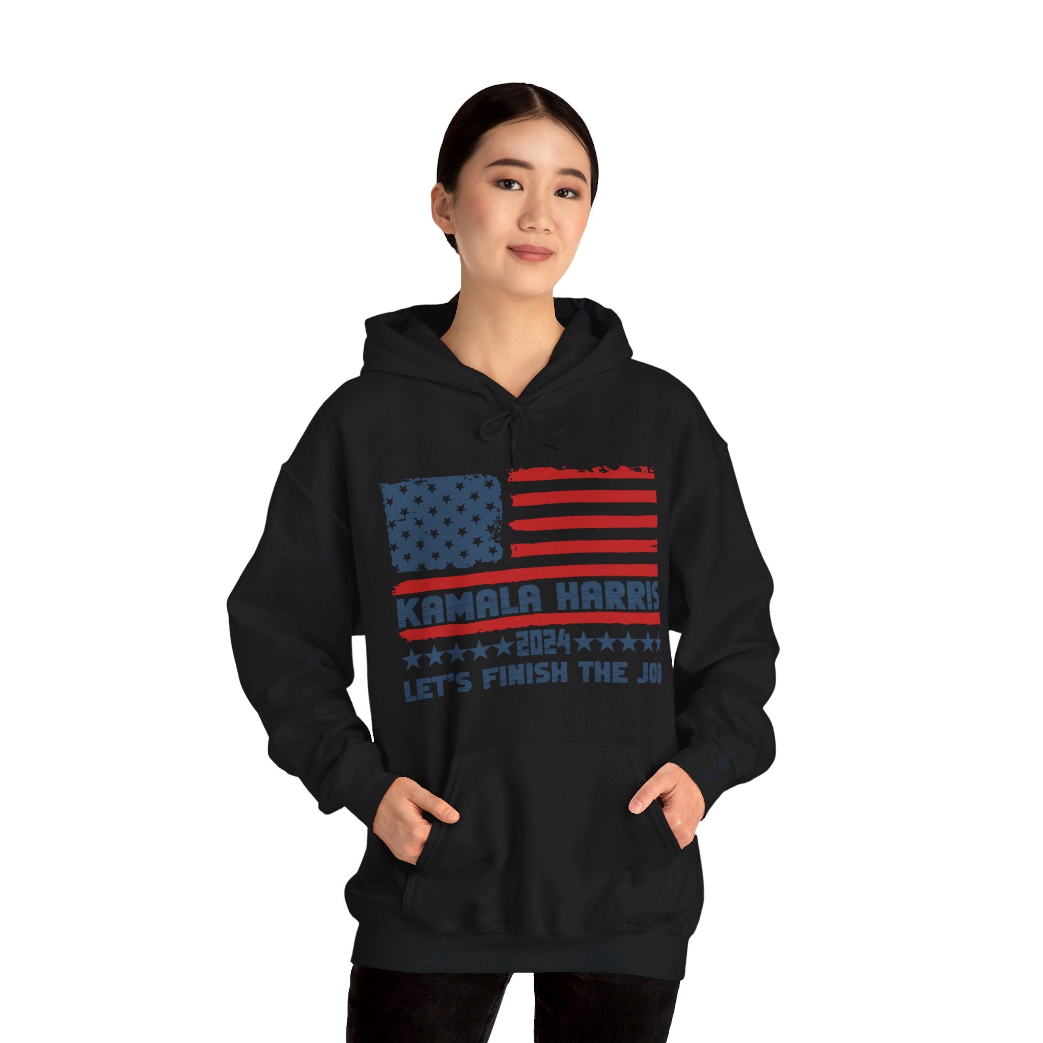 Kamala Harris Let's Finish The Job, Hoodie