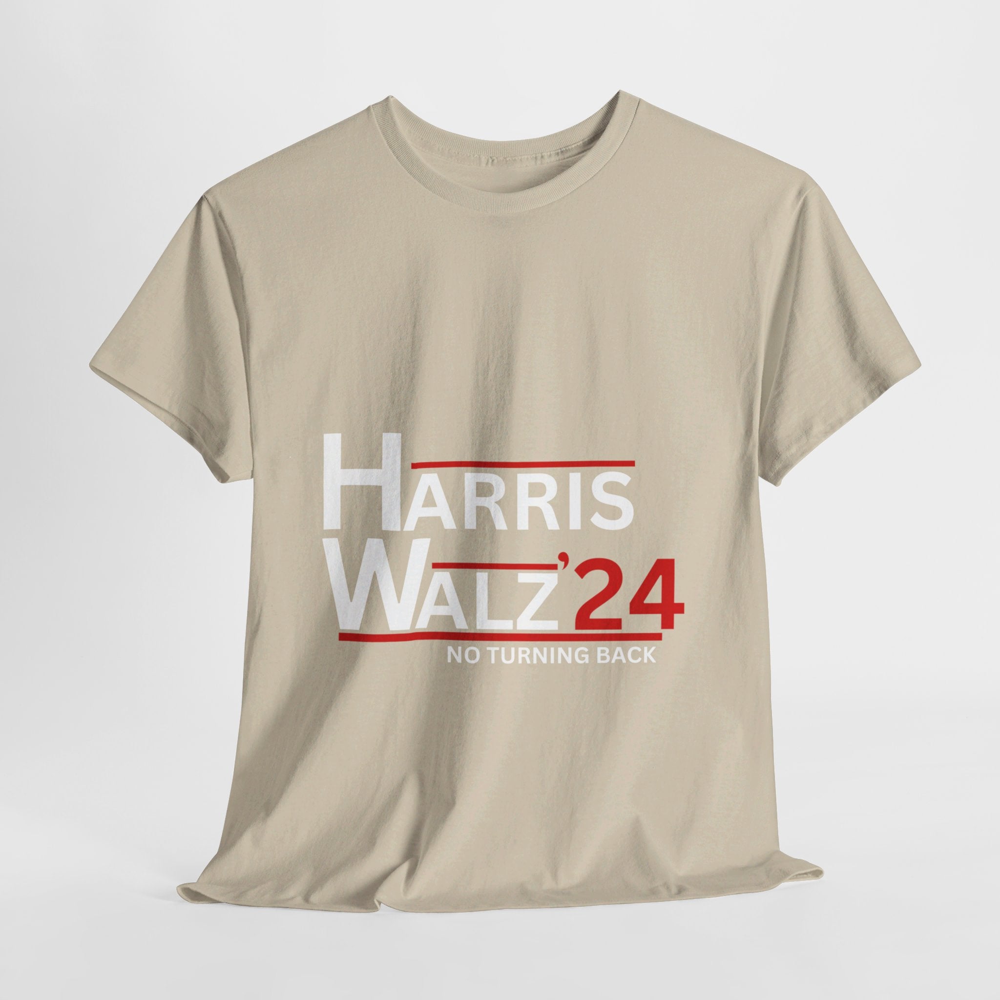 Harris Walz No Turning Back, T-Shirt