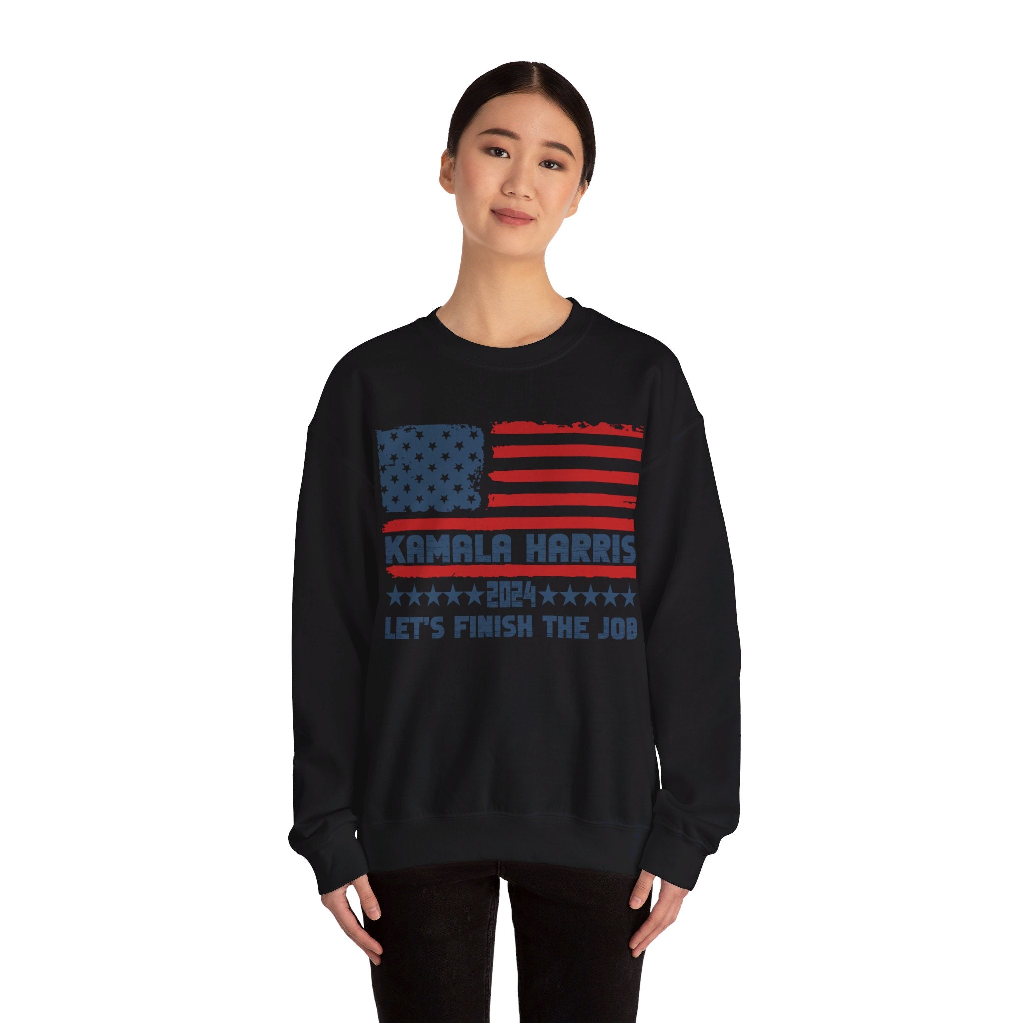 Let's Finish The Job Kamala Harris 2024, Sweatshirt