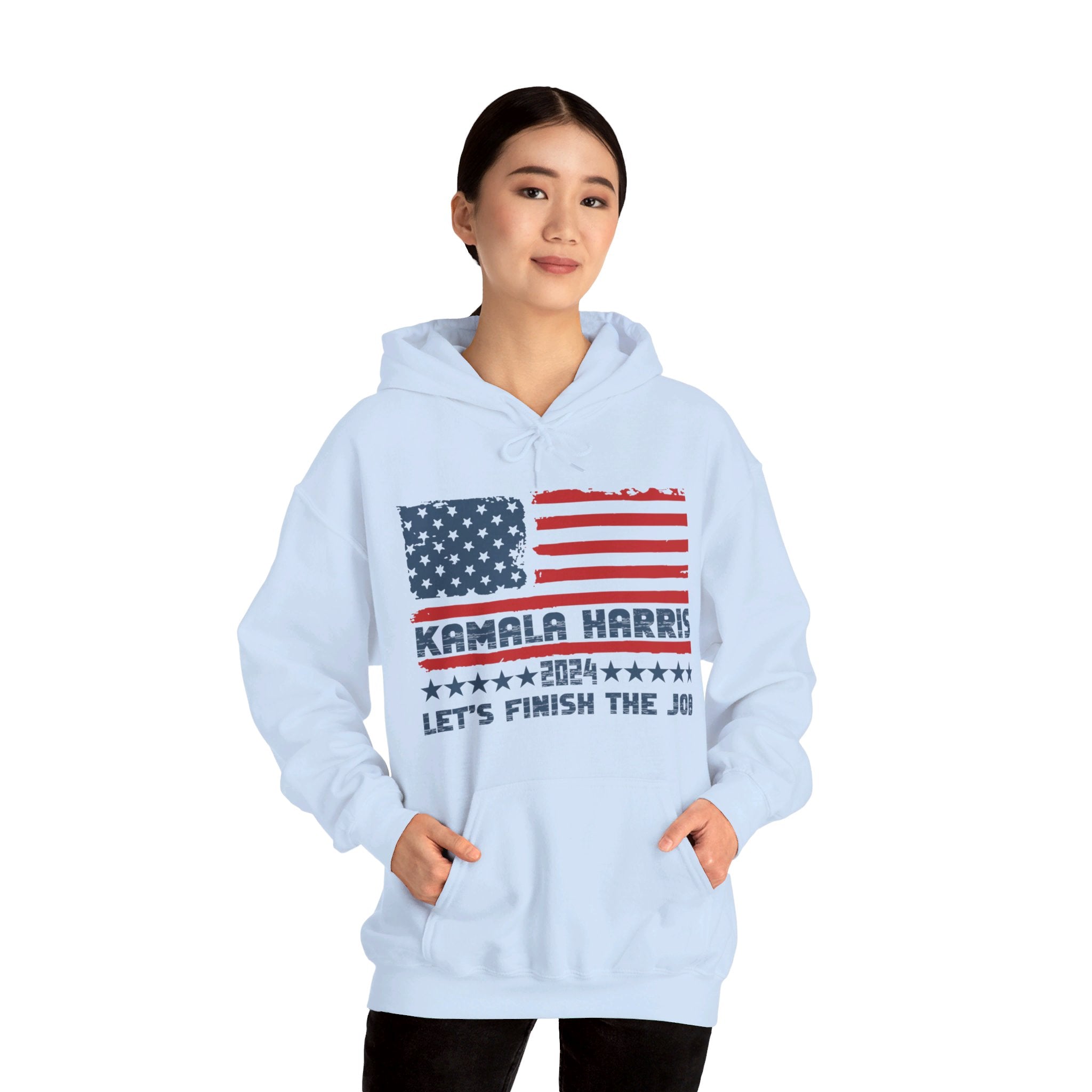 Kamala Harris Let's Finish The Job, Hoodie