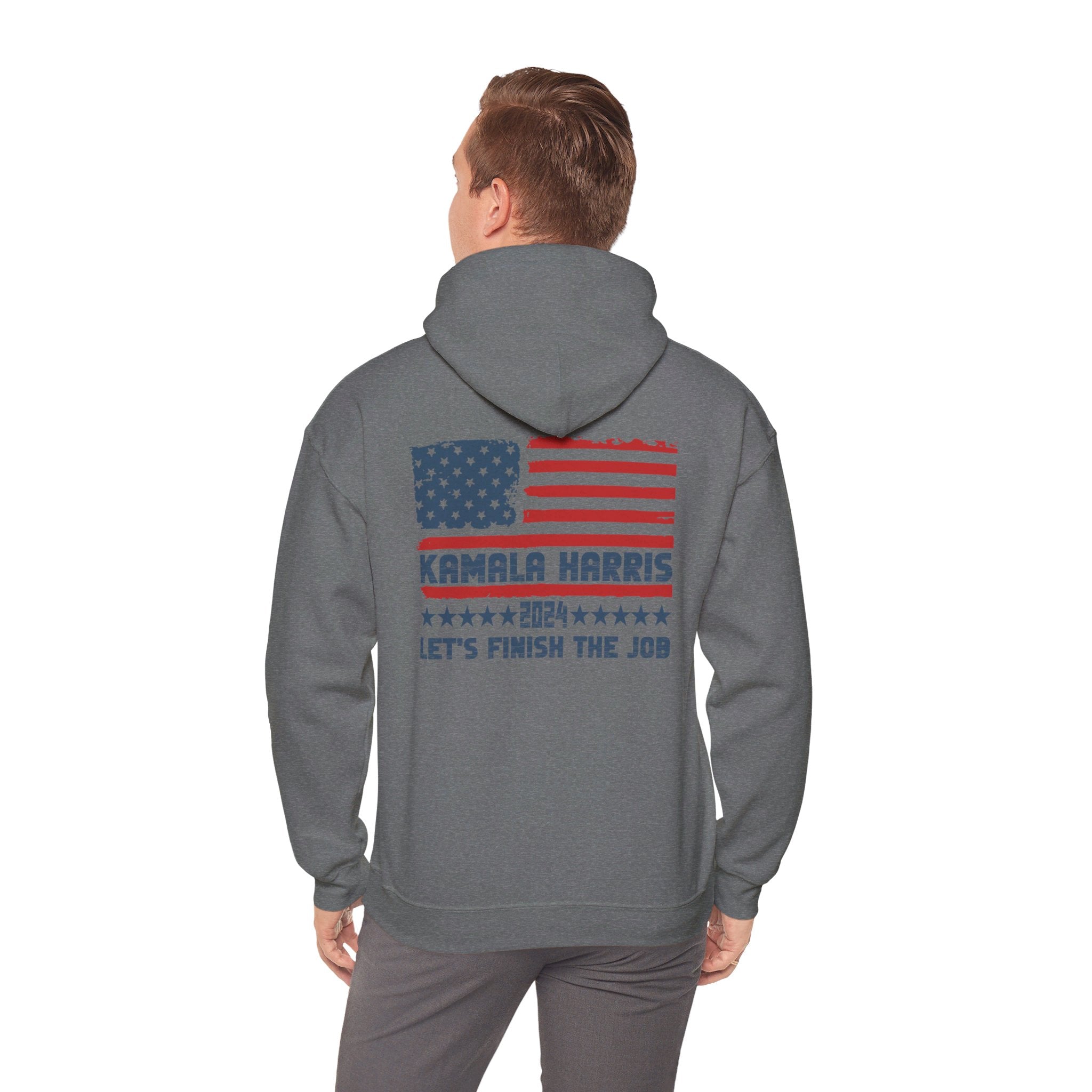 Kamala Harris Let's Finish The Job, Hoodie