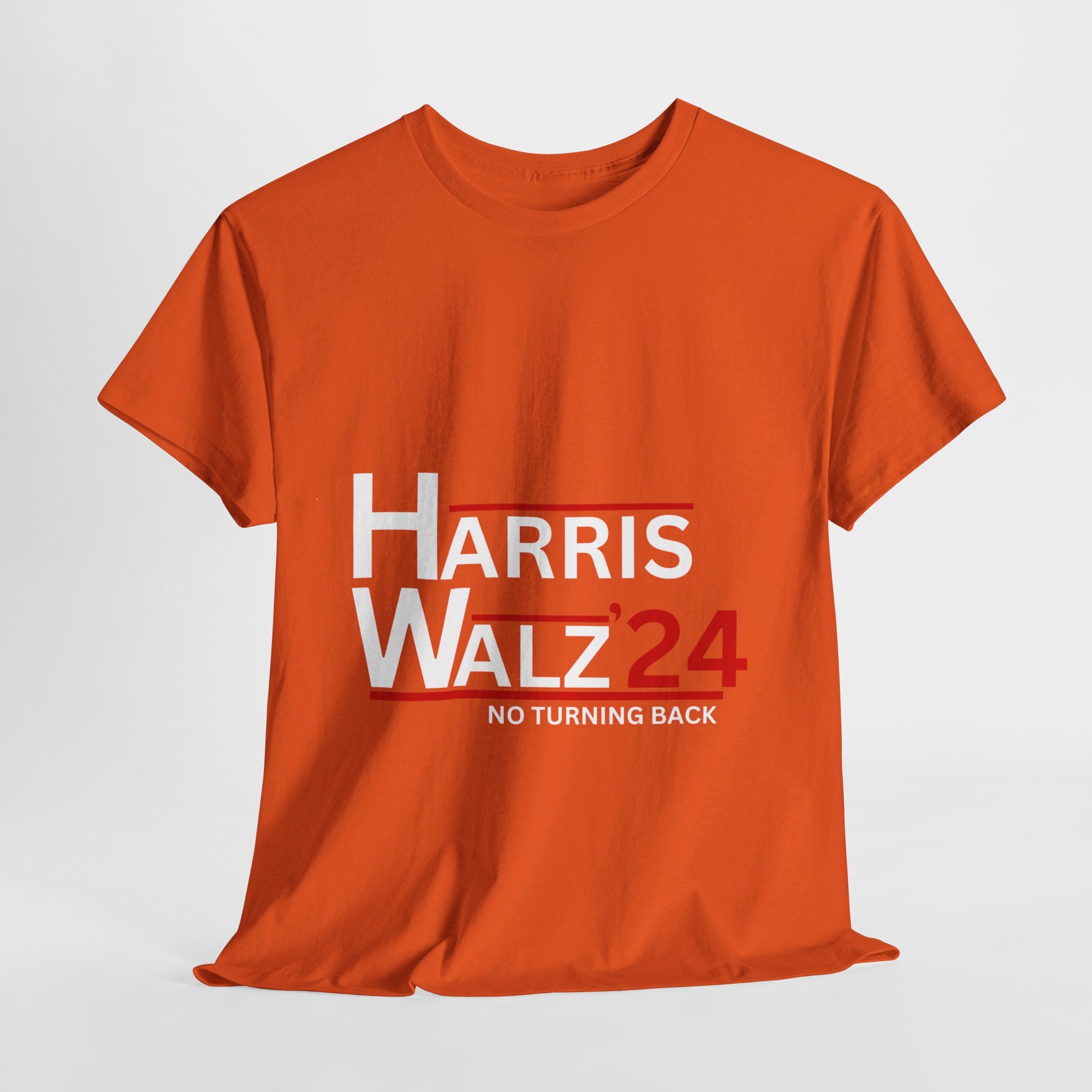 Harris Walz No Turning Back, T-Shirt